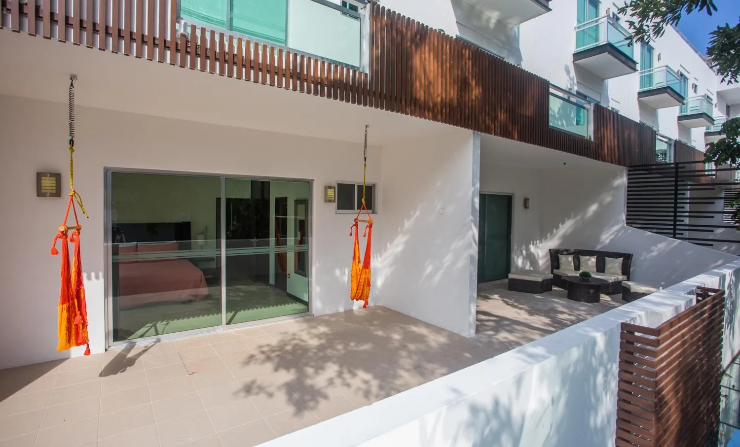 Patio in San Pedro Hotel, 5ta Avenida