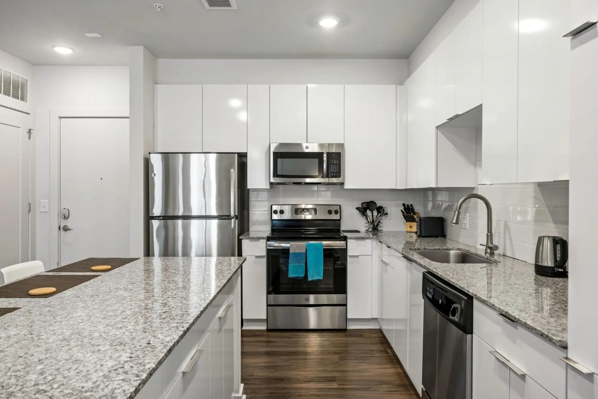 dishwasher in Spectacular Apartments by BCA Furnished Apartments