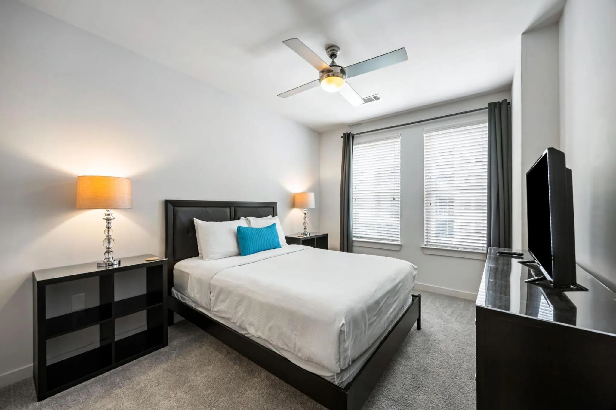 Bed in Spectacular Apartments by BCA Furnished Apartments