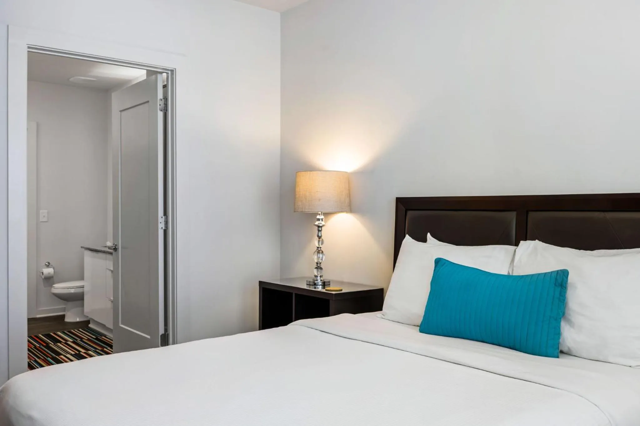 Bed in Spectacular Apartments by BCA Furnished Apartments