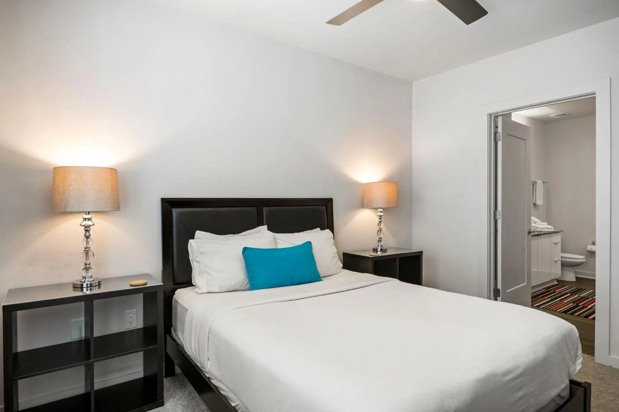 Bed in Spectacular Apartments by BCA Furnished Apartments