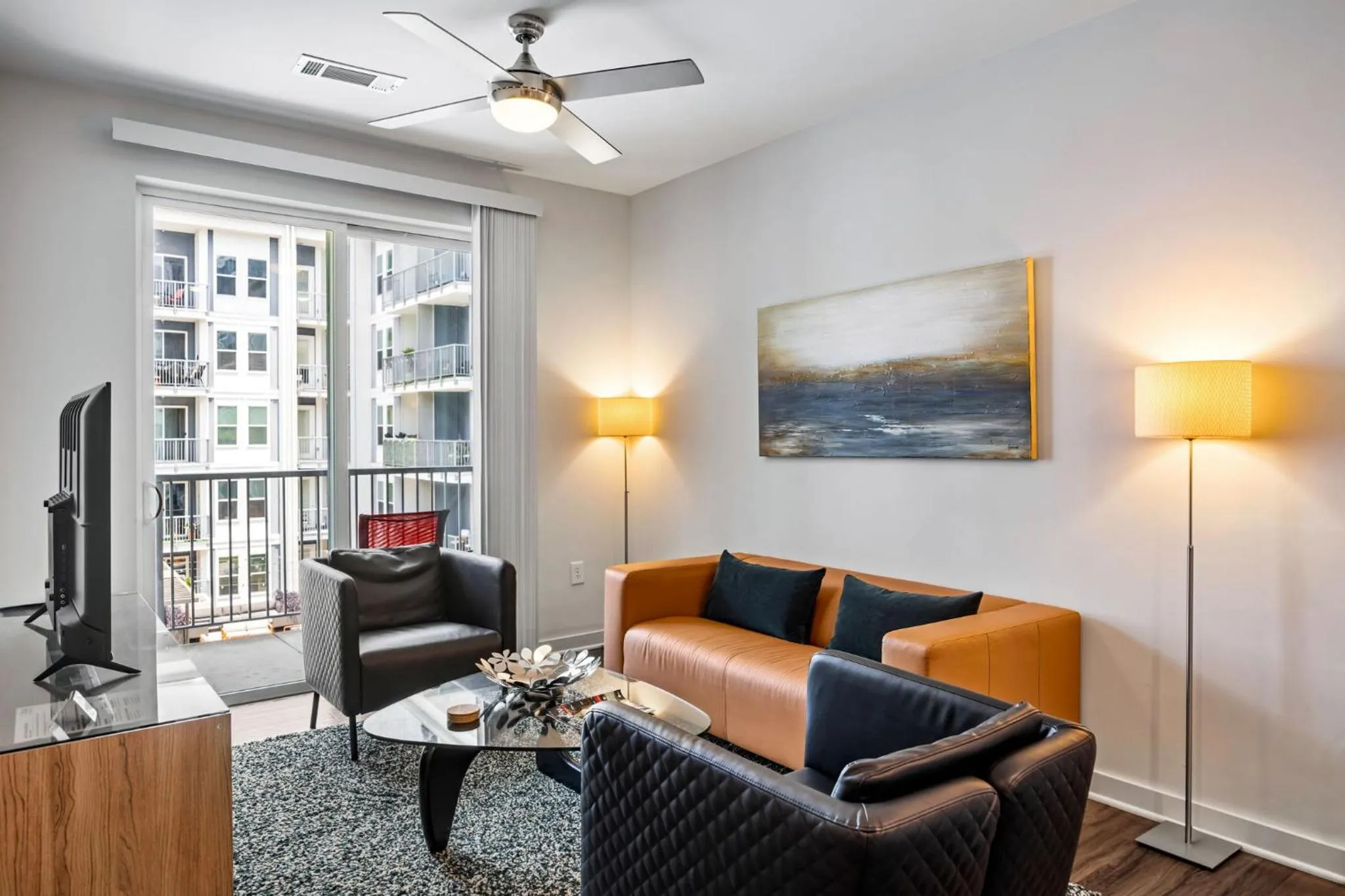 TV and multimedia in Spectacular Apartments by BCA Furnished Apartments