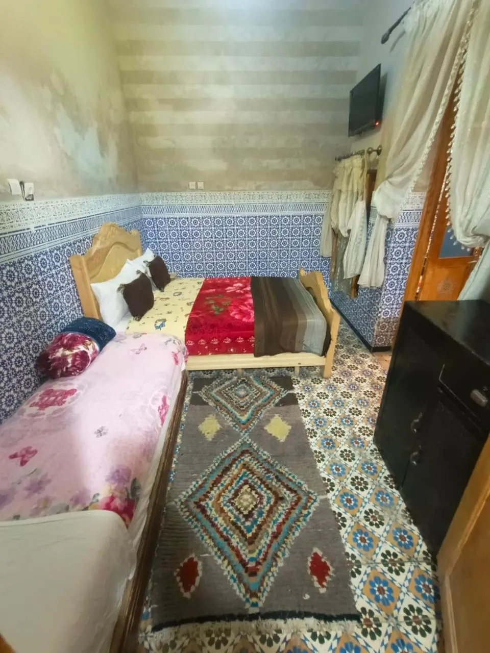 Photo of the whole room, Bed in Riad lala Drissia