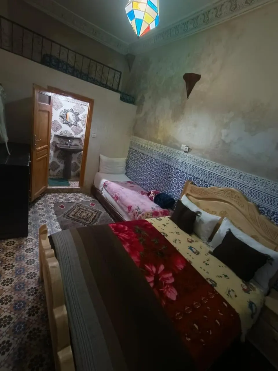 Photo of the whole room, Bed in Riad lala Drissia