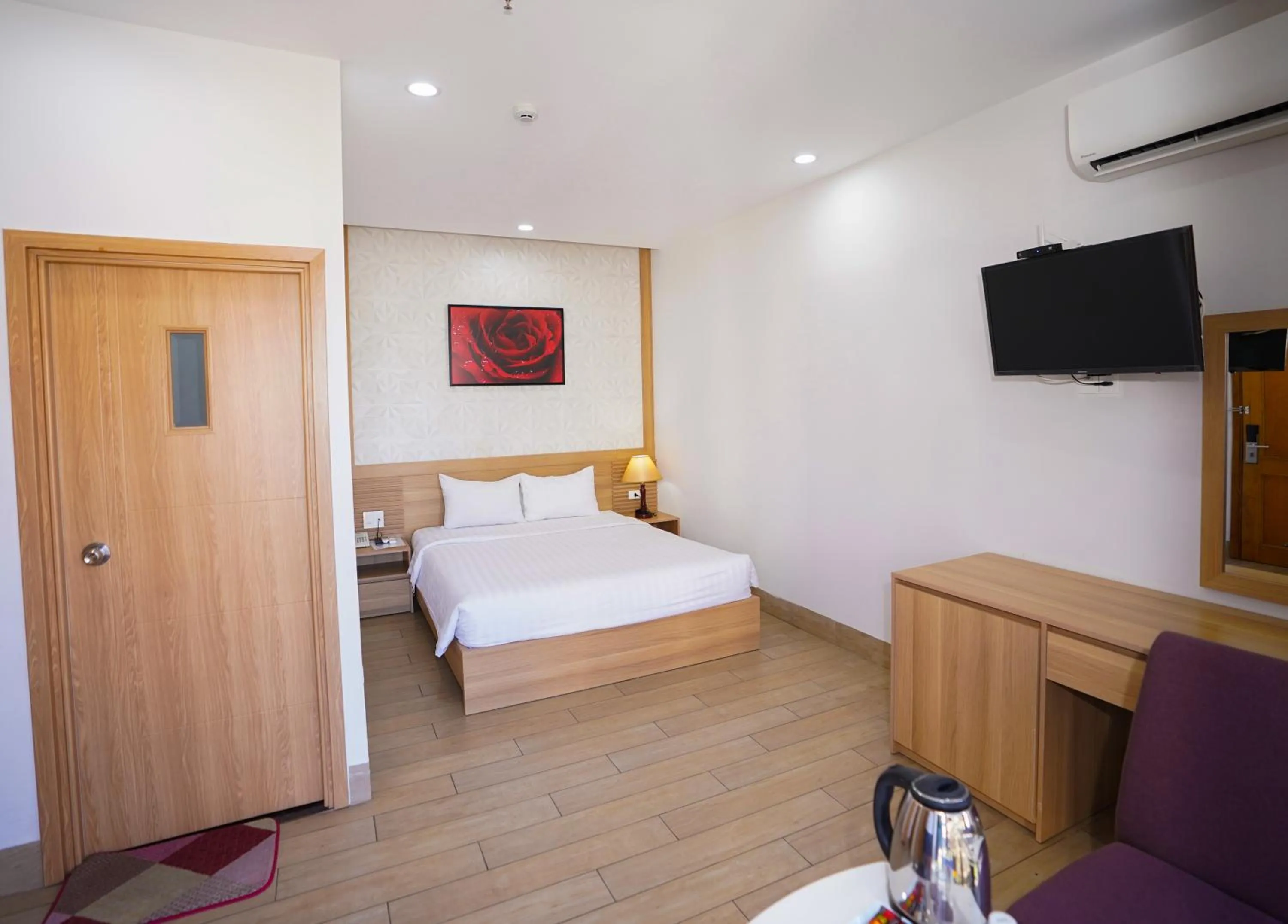 Bed in An Dương Hotel & Apartment