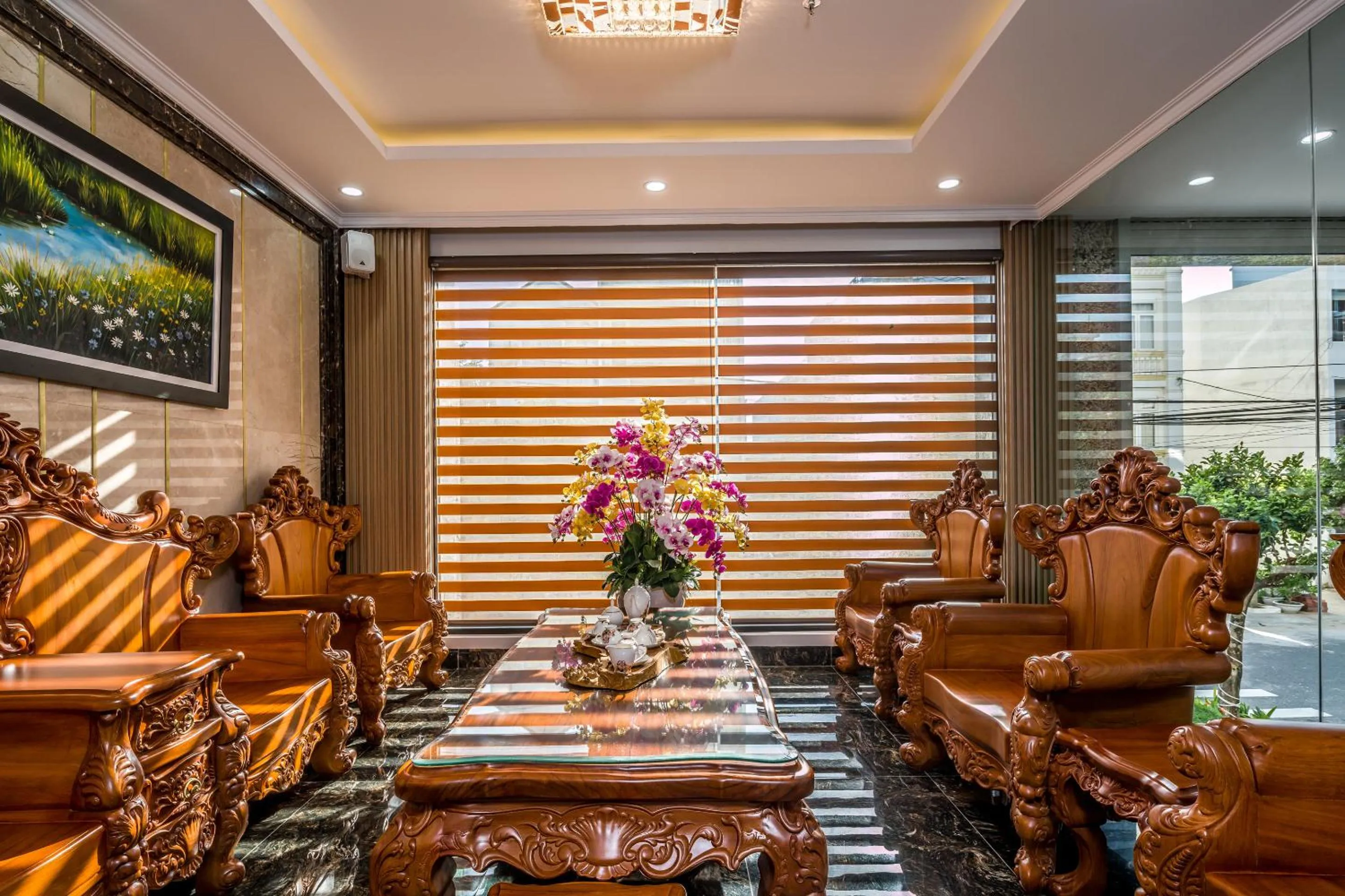 Seating area in An Dương Hotel & Apartment