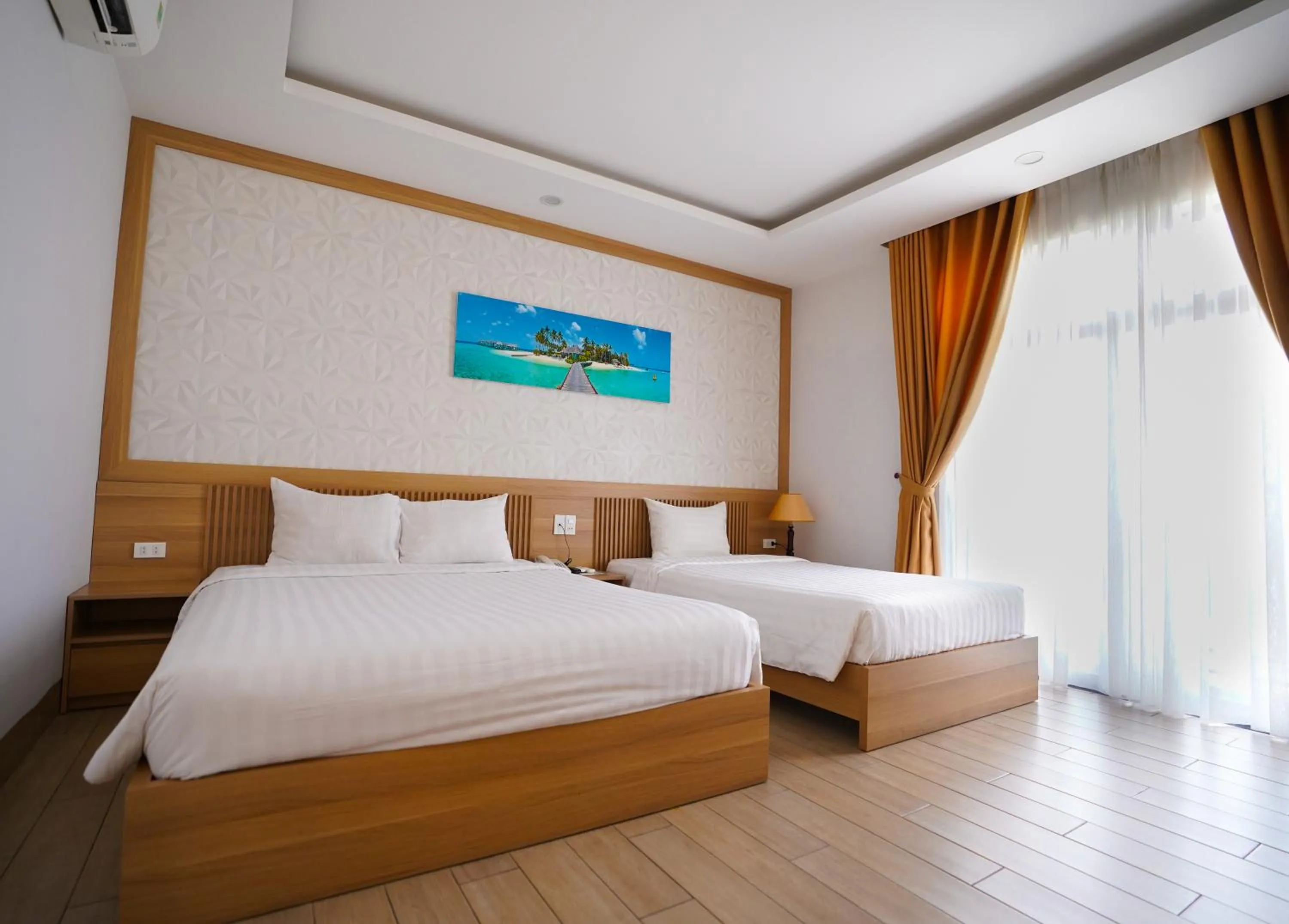 Bed in An Dương Hotel & Apartment