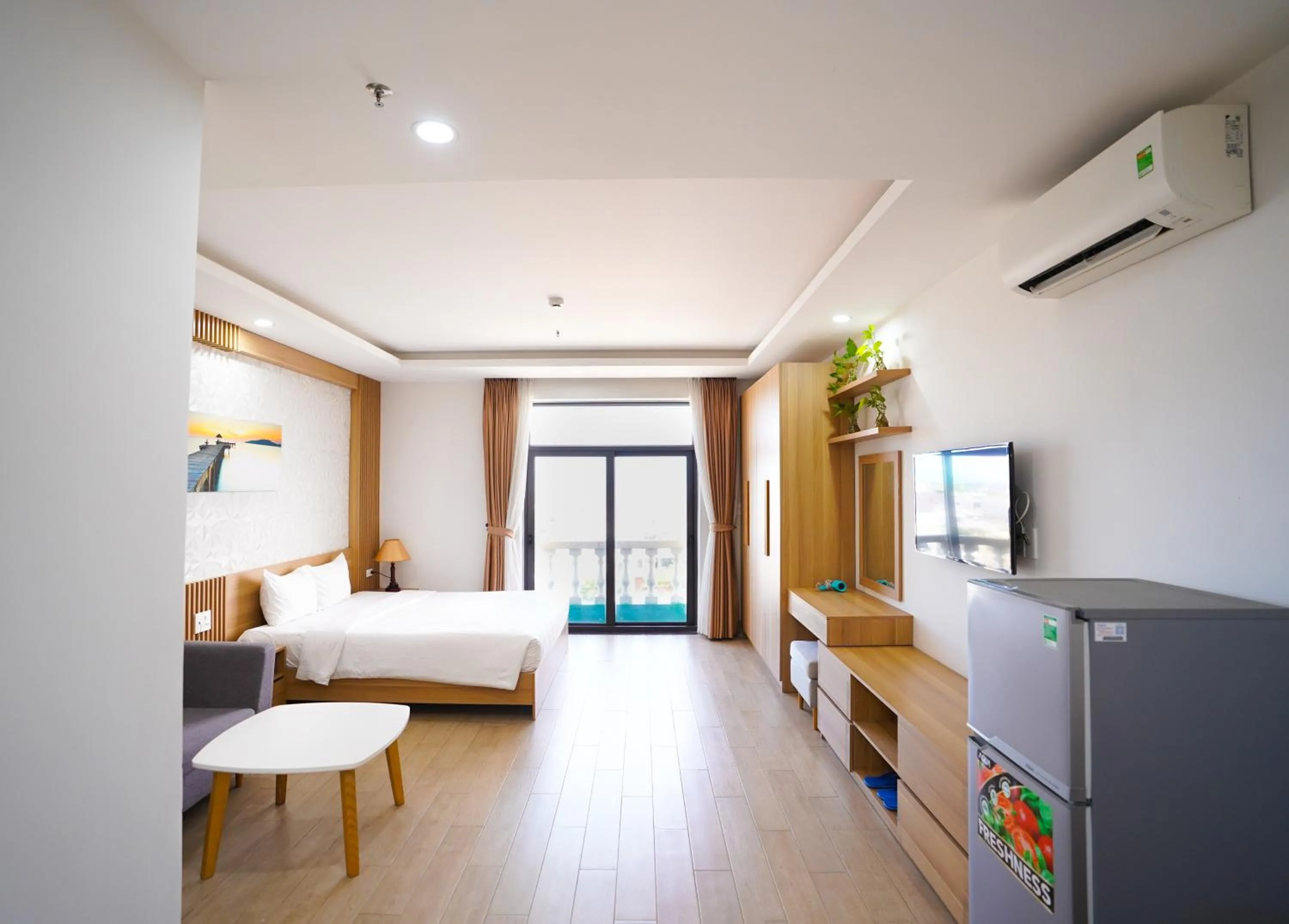 Bed in An Dương Hotel & Apartment