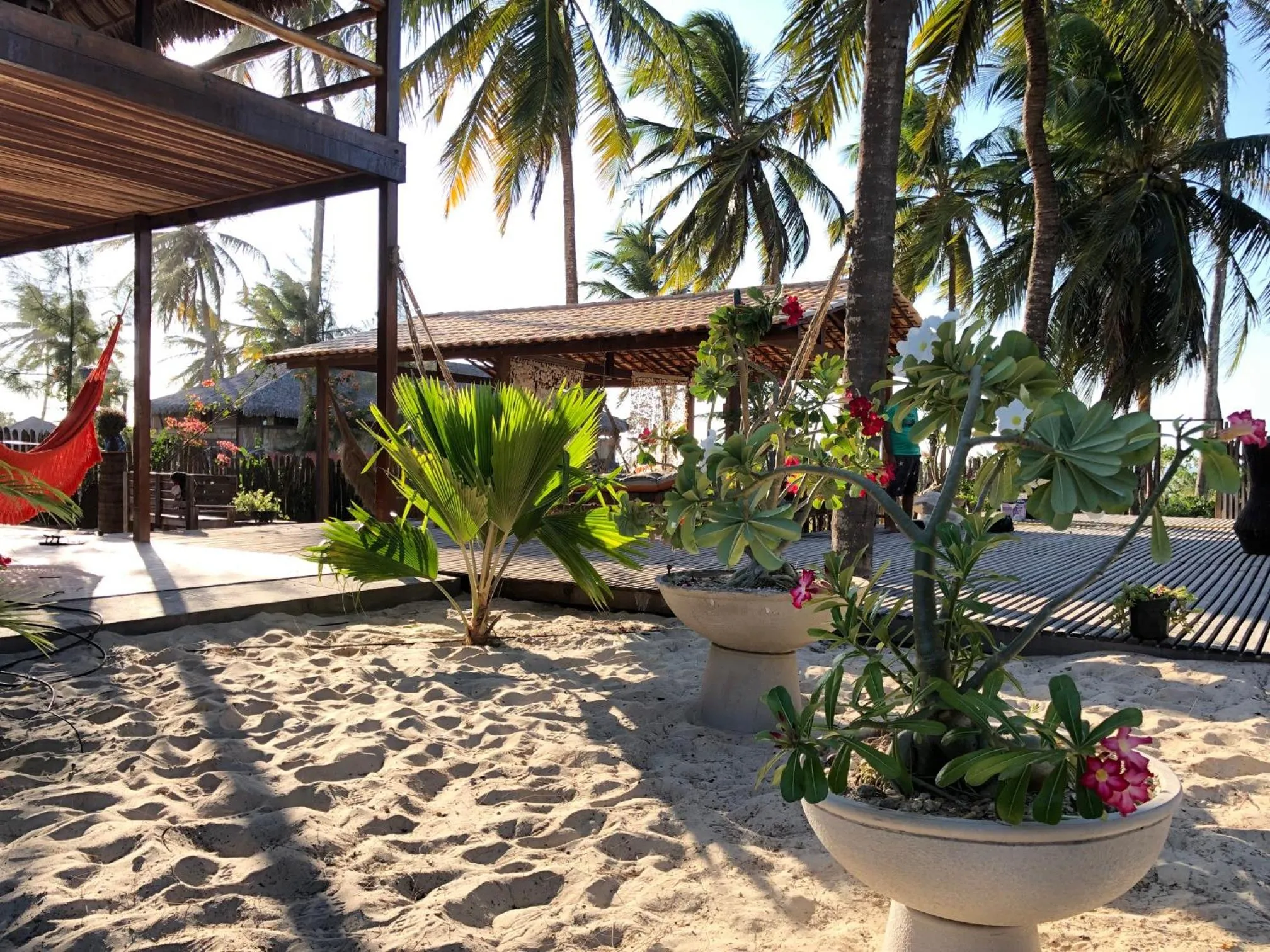 Patio in Pousada Portal do Kite