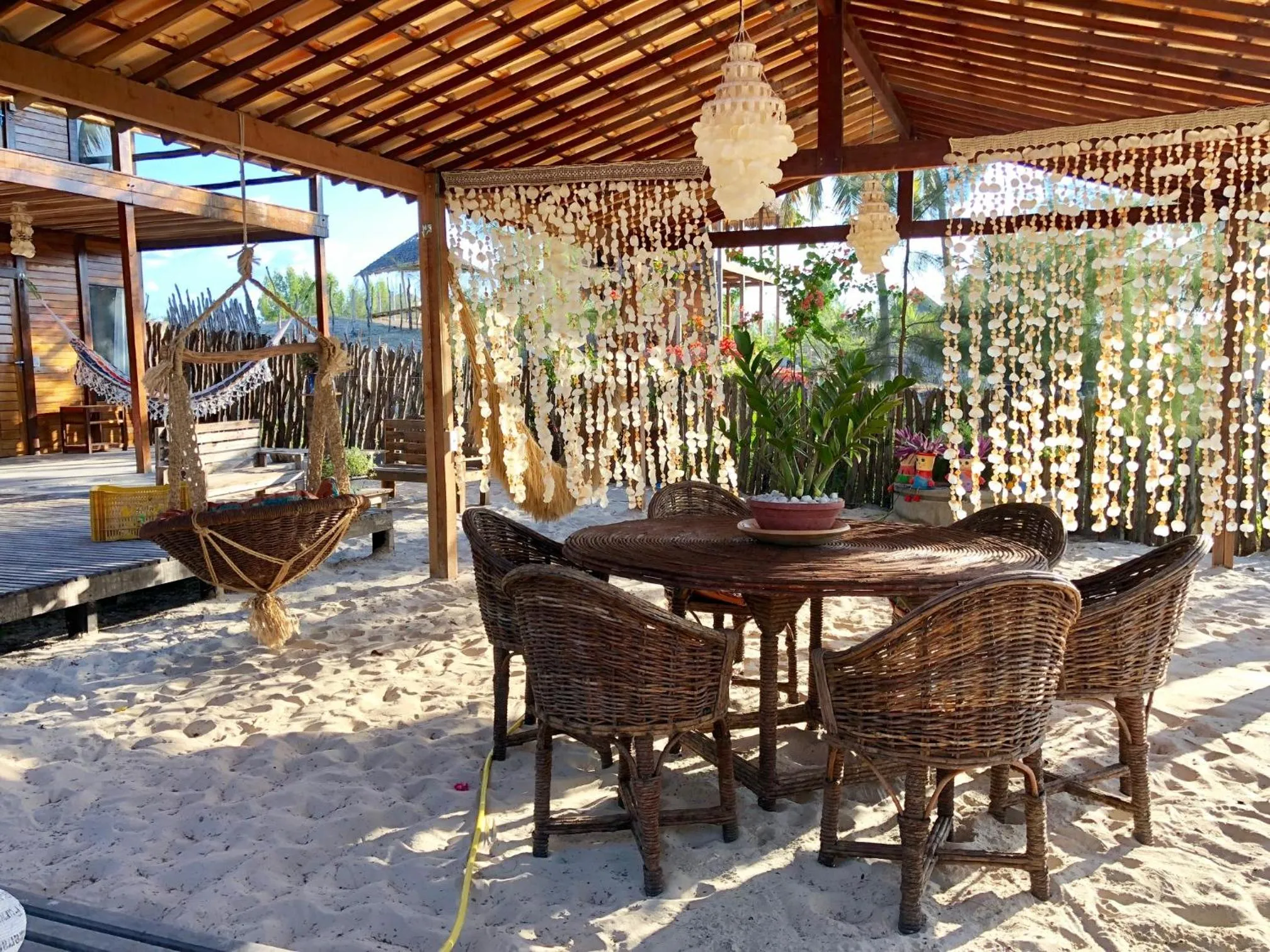 Dining area in Pousada Portal do Kite