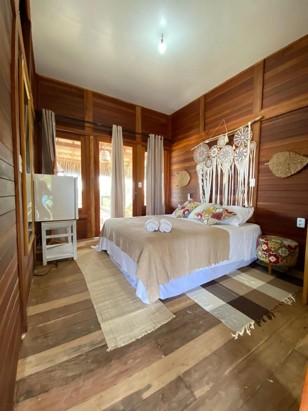Bed in Pousada Portal do Kite