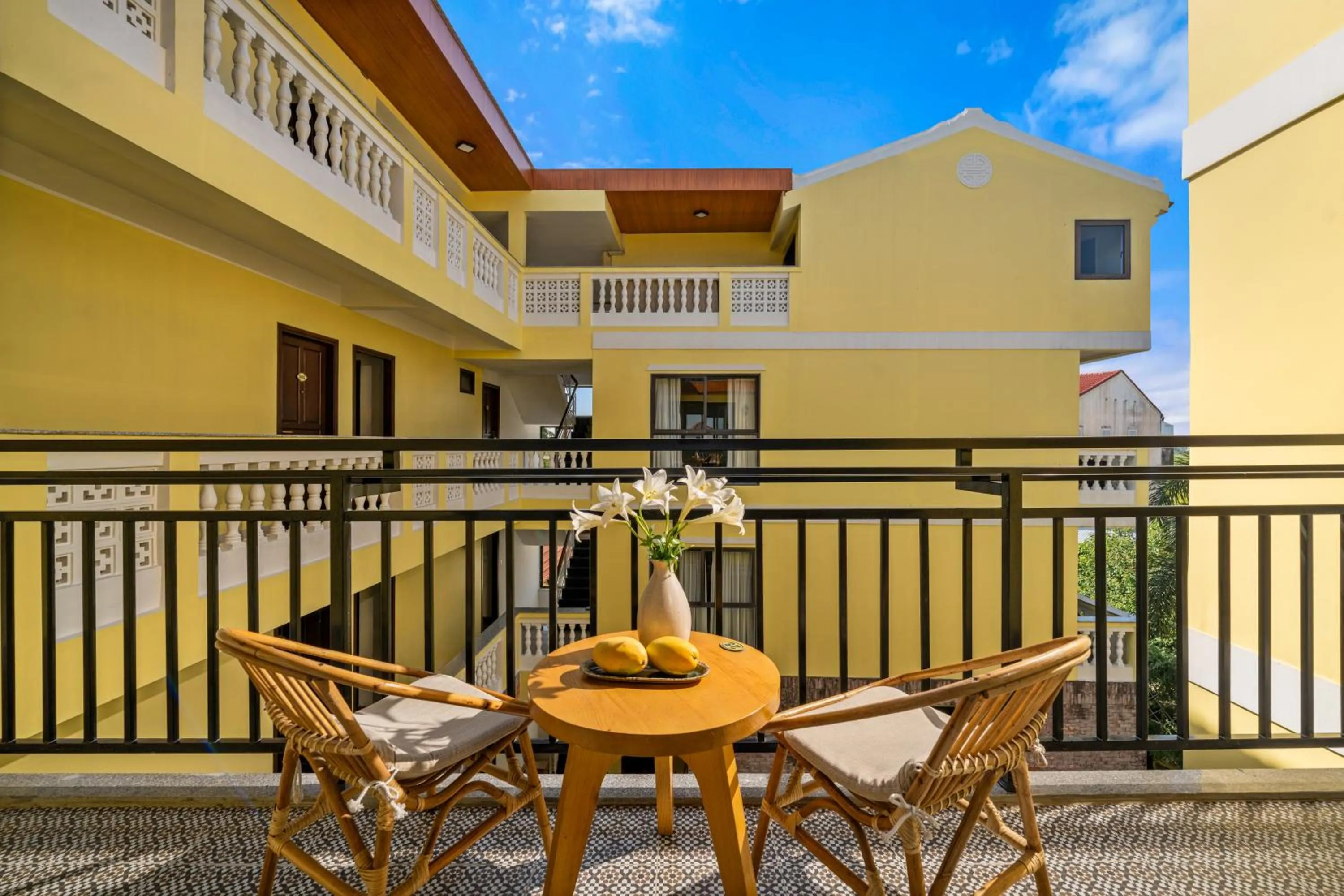 Balcony/Terrace in Eden Hoi An Villas