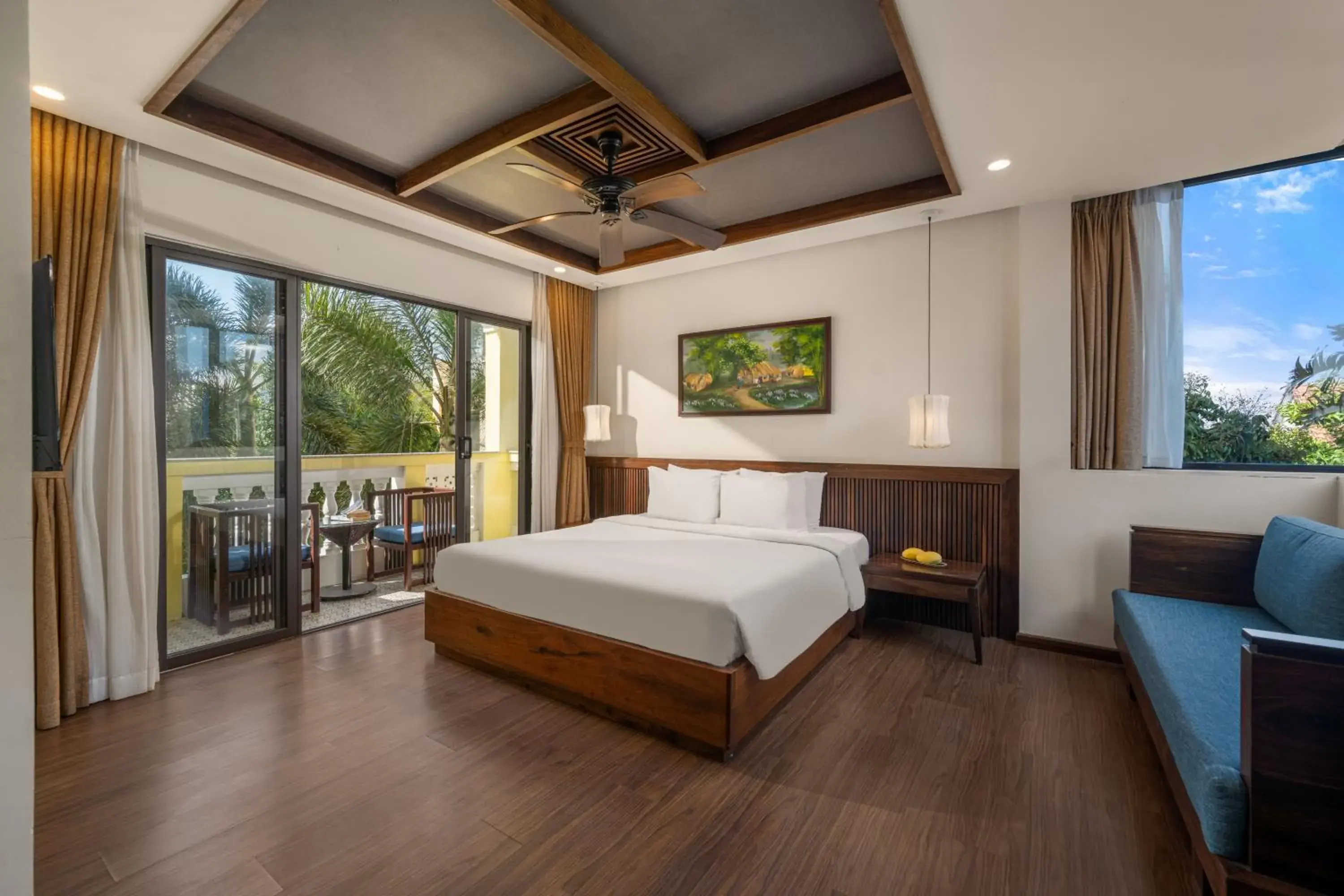 Deluxe Double Room with Balcony in Eden Hoi An Villas Deluxe Double Room with Balcony in Eden Hoi An Villas