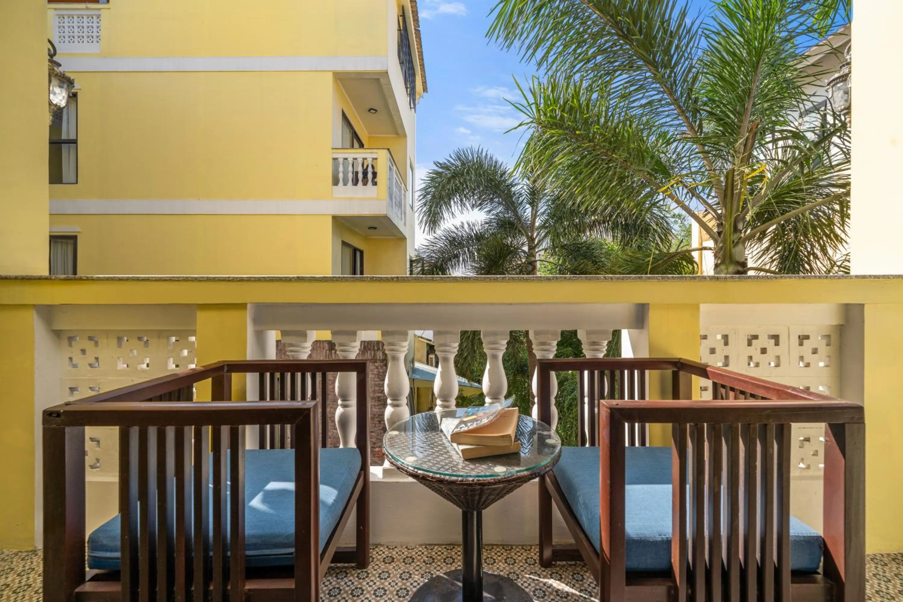 Balcony/Terrace in Eden Hoi An Villas