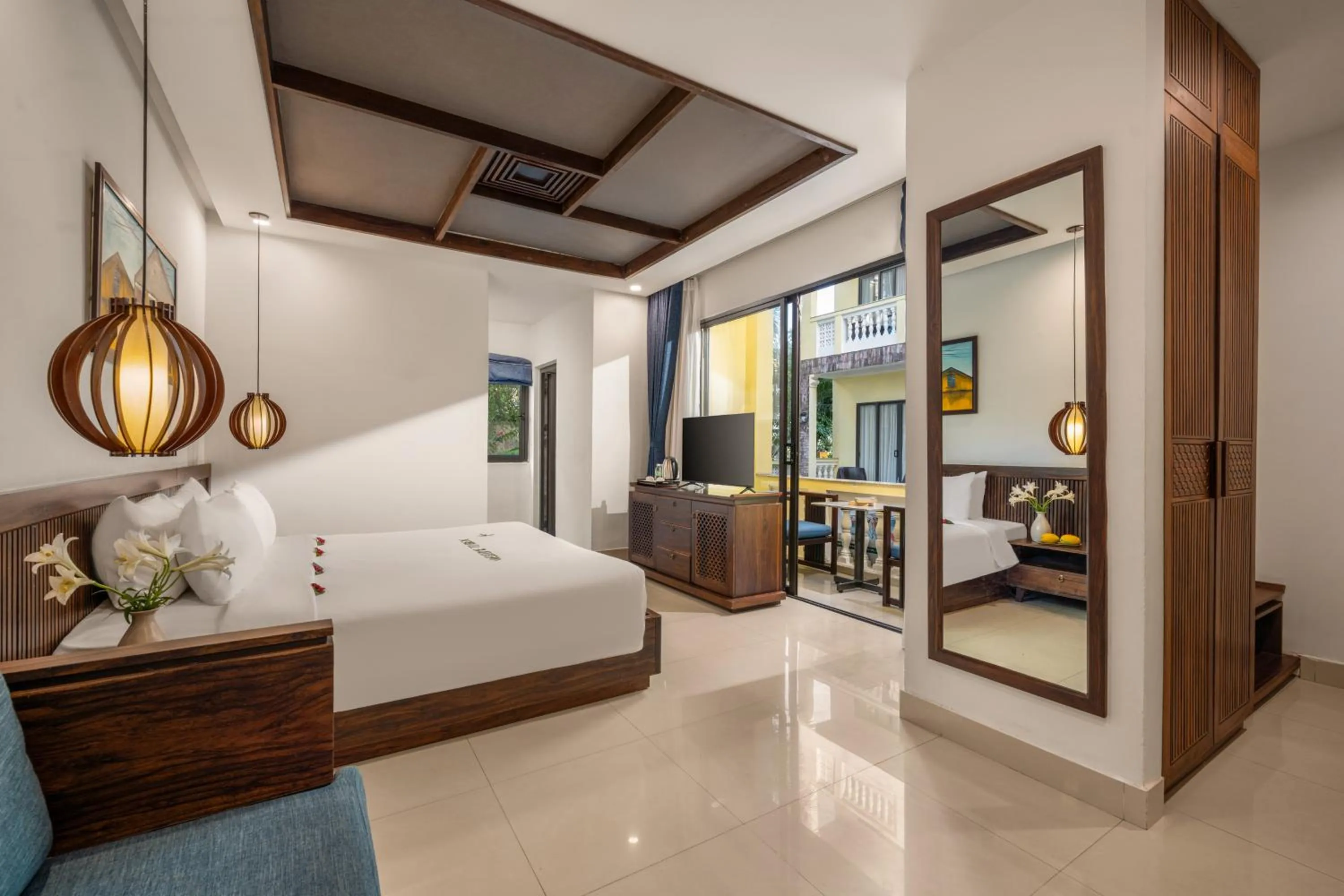 Bedroom, Bed in Eden Hoi An Villas