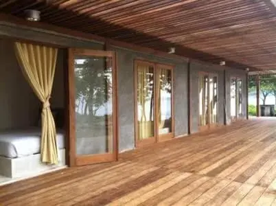 Balcony/Terrace in The Pade Dive Resort Balcony/Terrace in The Pade Dive Resort