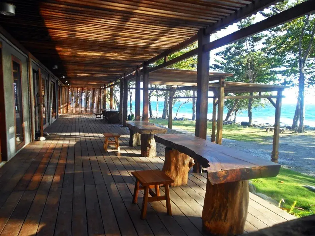 Balcony/Terrace in The Pade Dive Resort Balcony/Terrace in The Pade Dive Resort