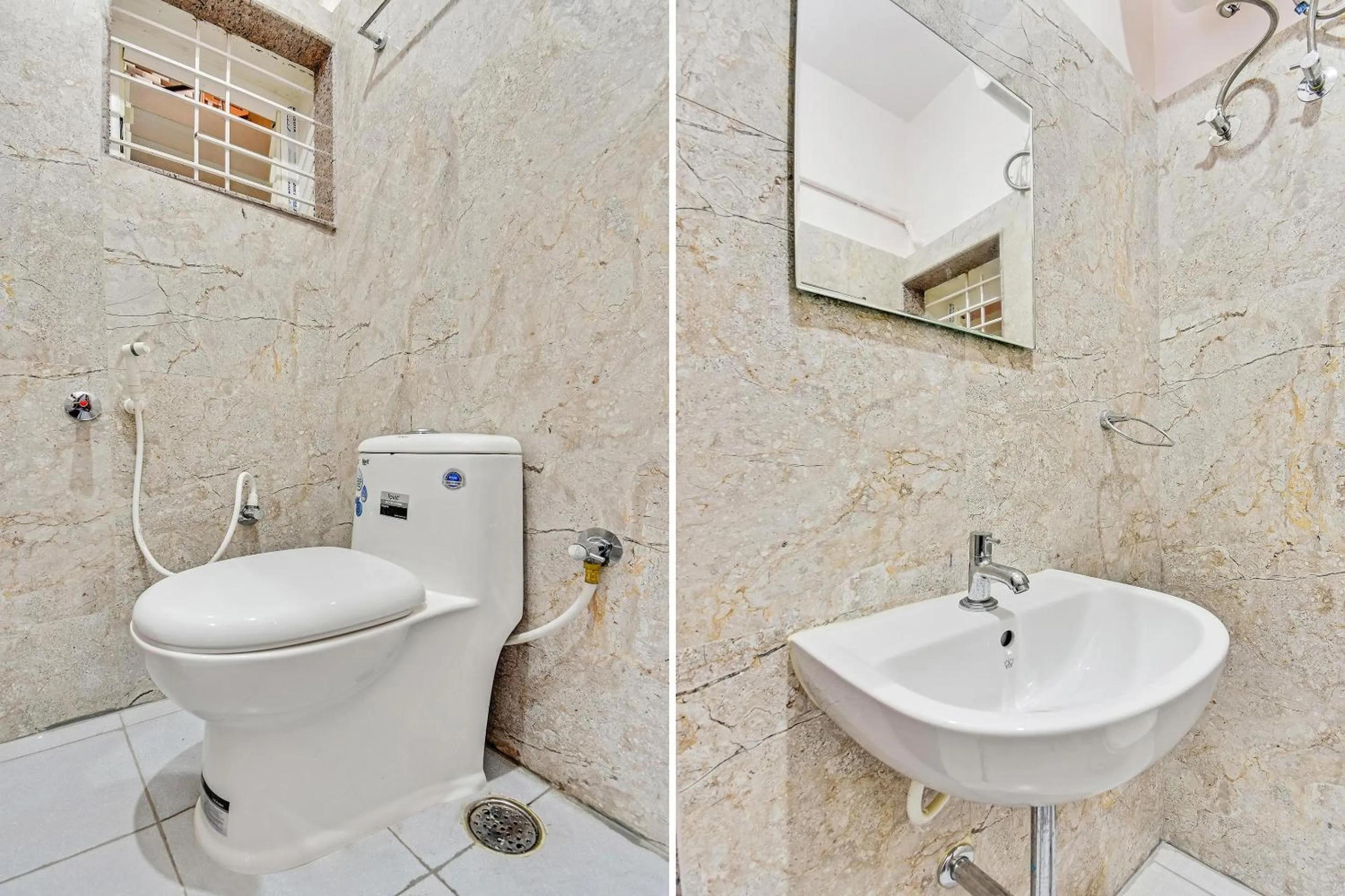 Bathroom in Hotel O Sri Sai Guru Comforts