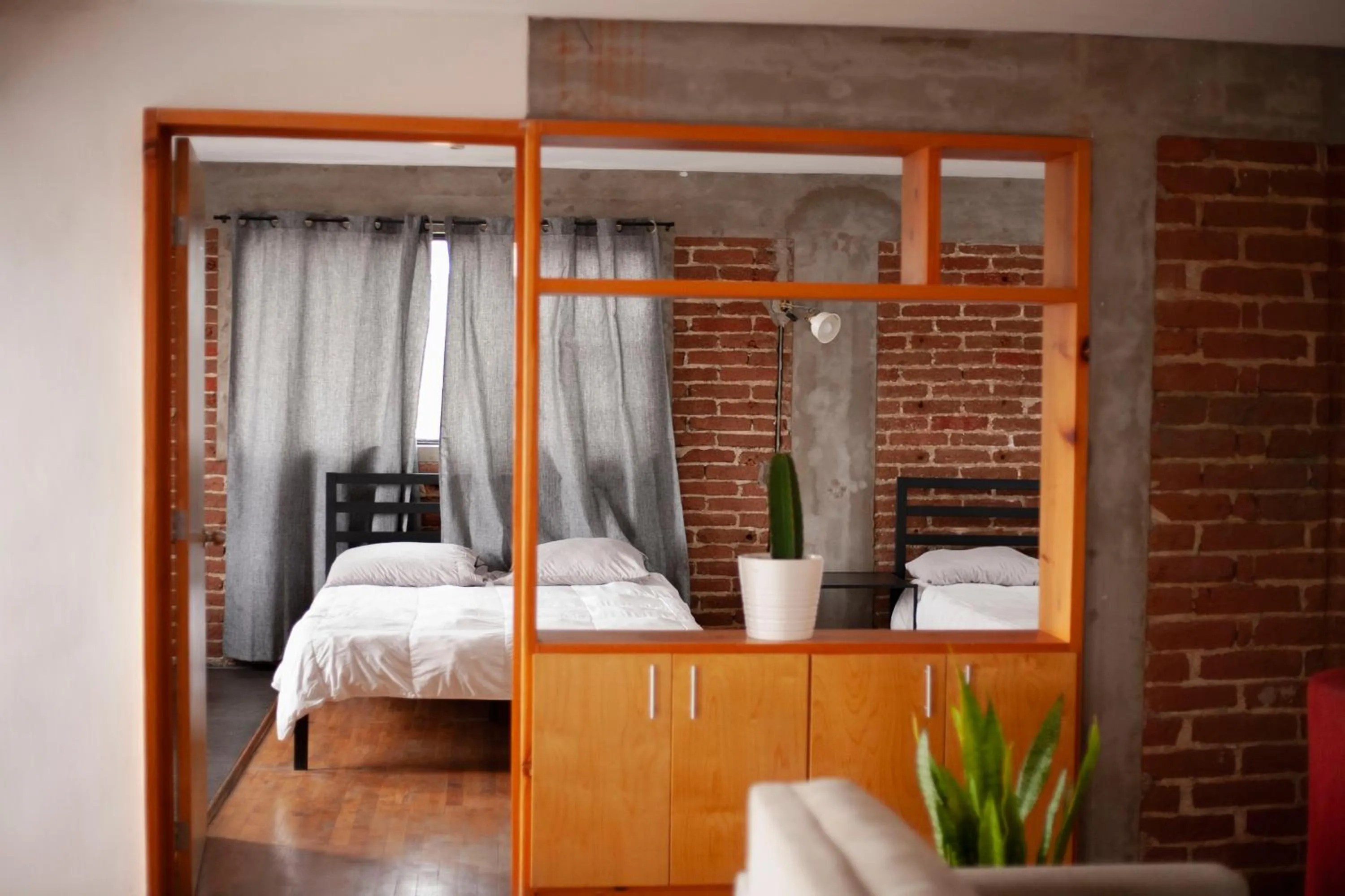 Bedroom, Bed in Coyote Lofts-Estacion Federal