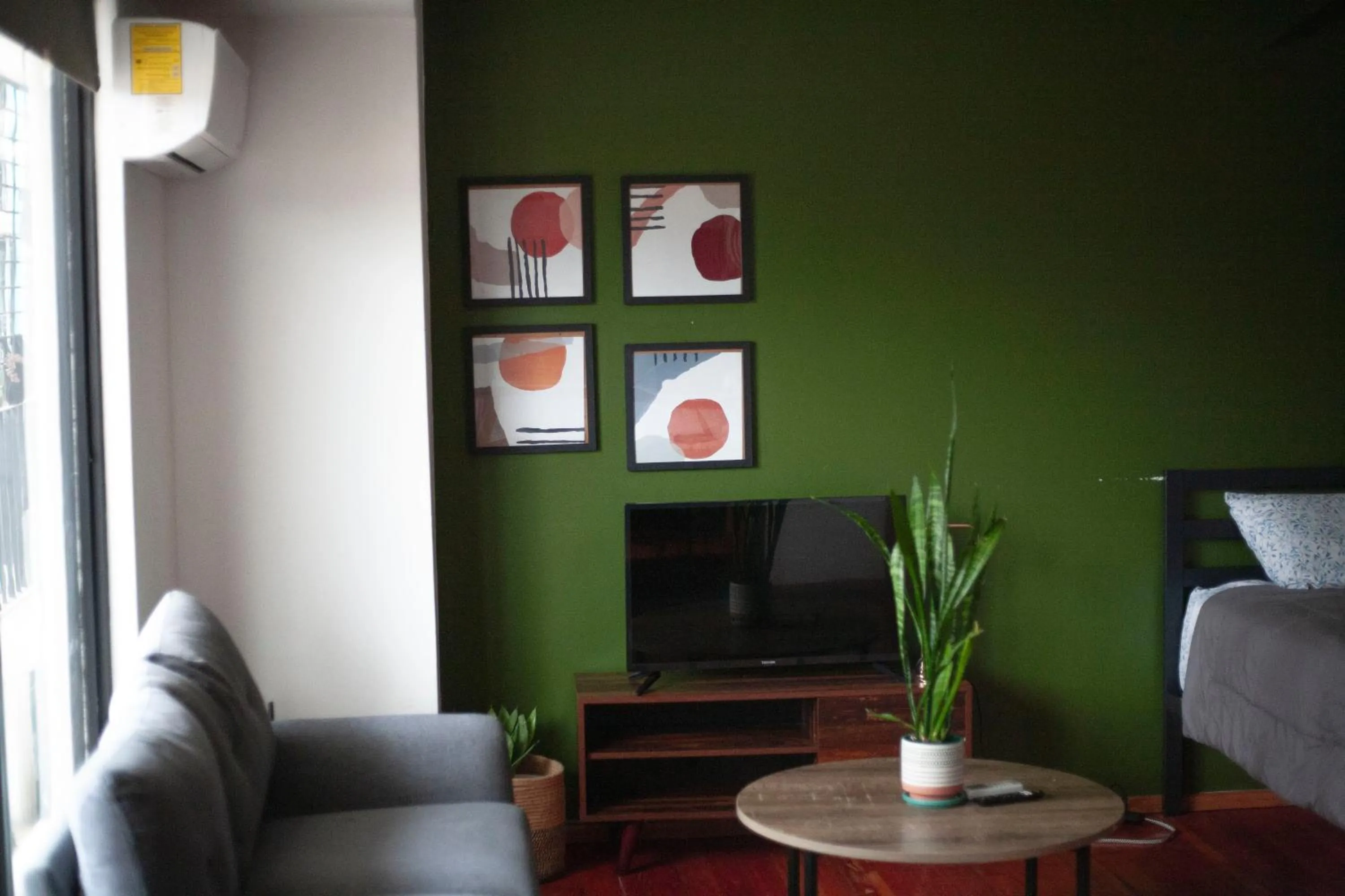 Communal lounge/ TV room in Coyote Lofts-Estacion Federal