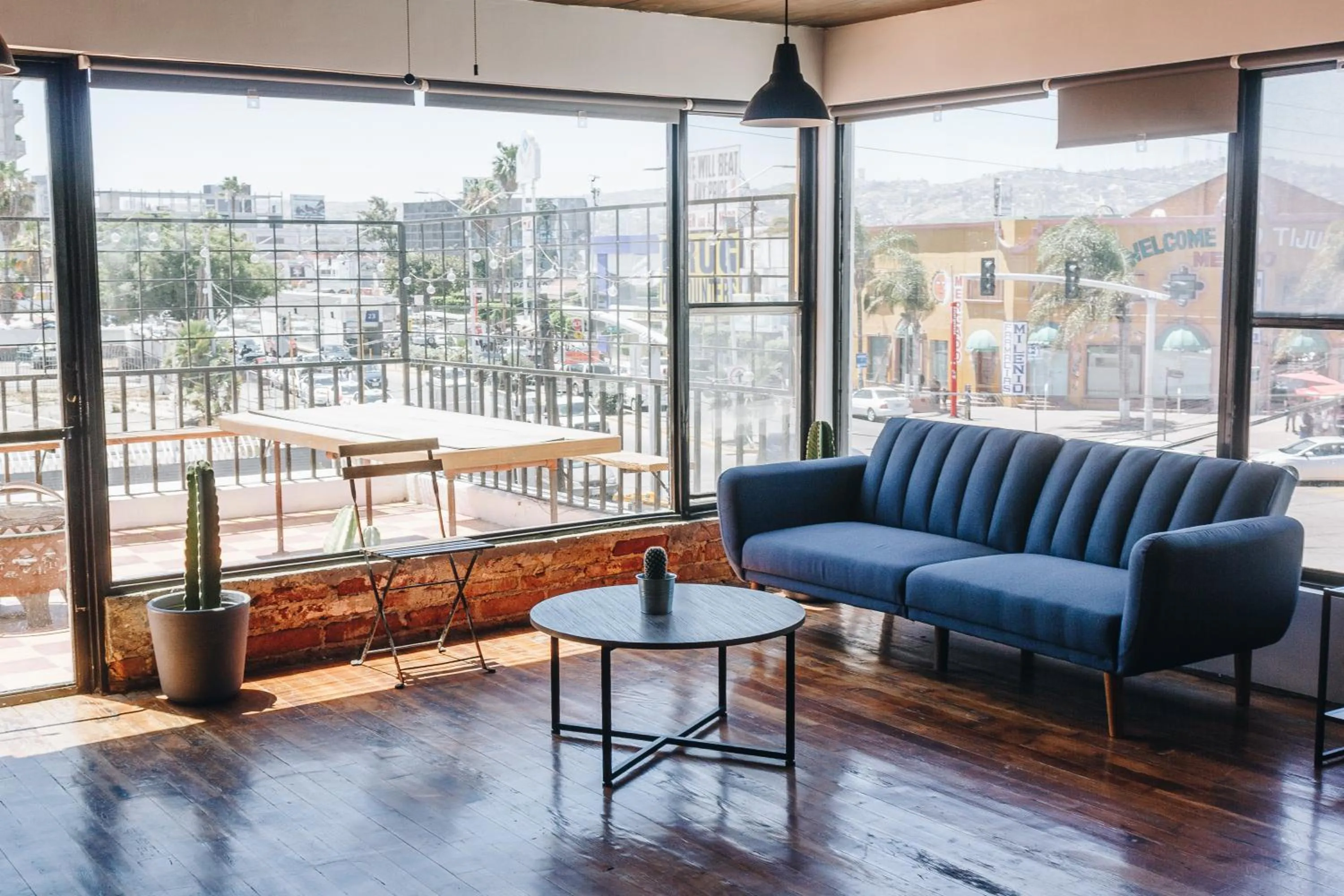 Living room in Coyote Lofts-Estacion Federal