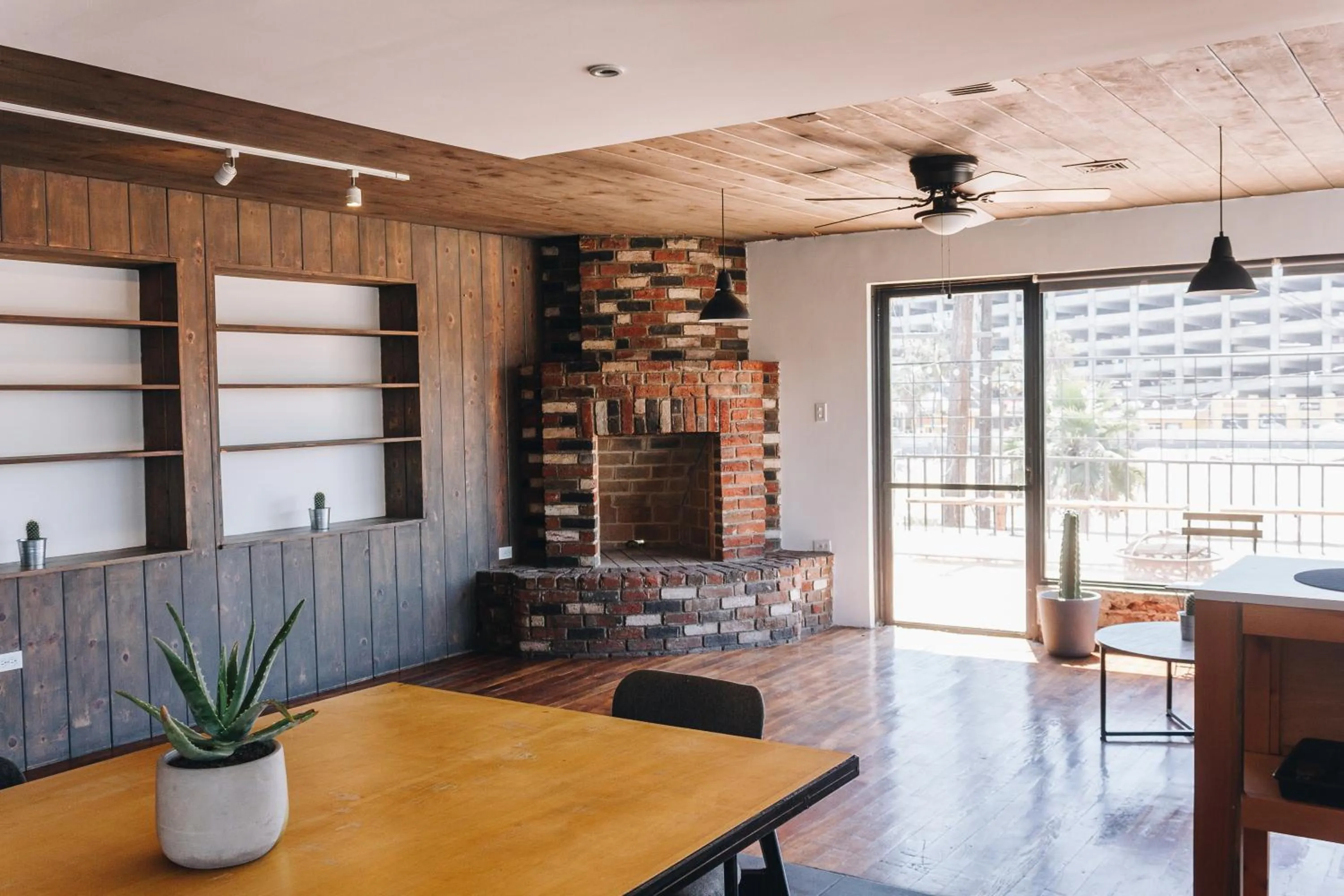 Living room in Coyote Lofts-Estacion Federal