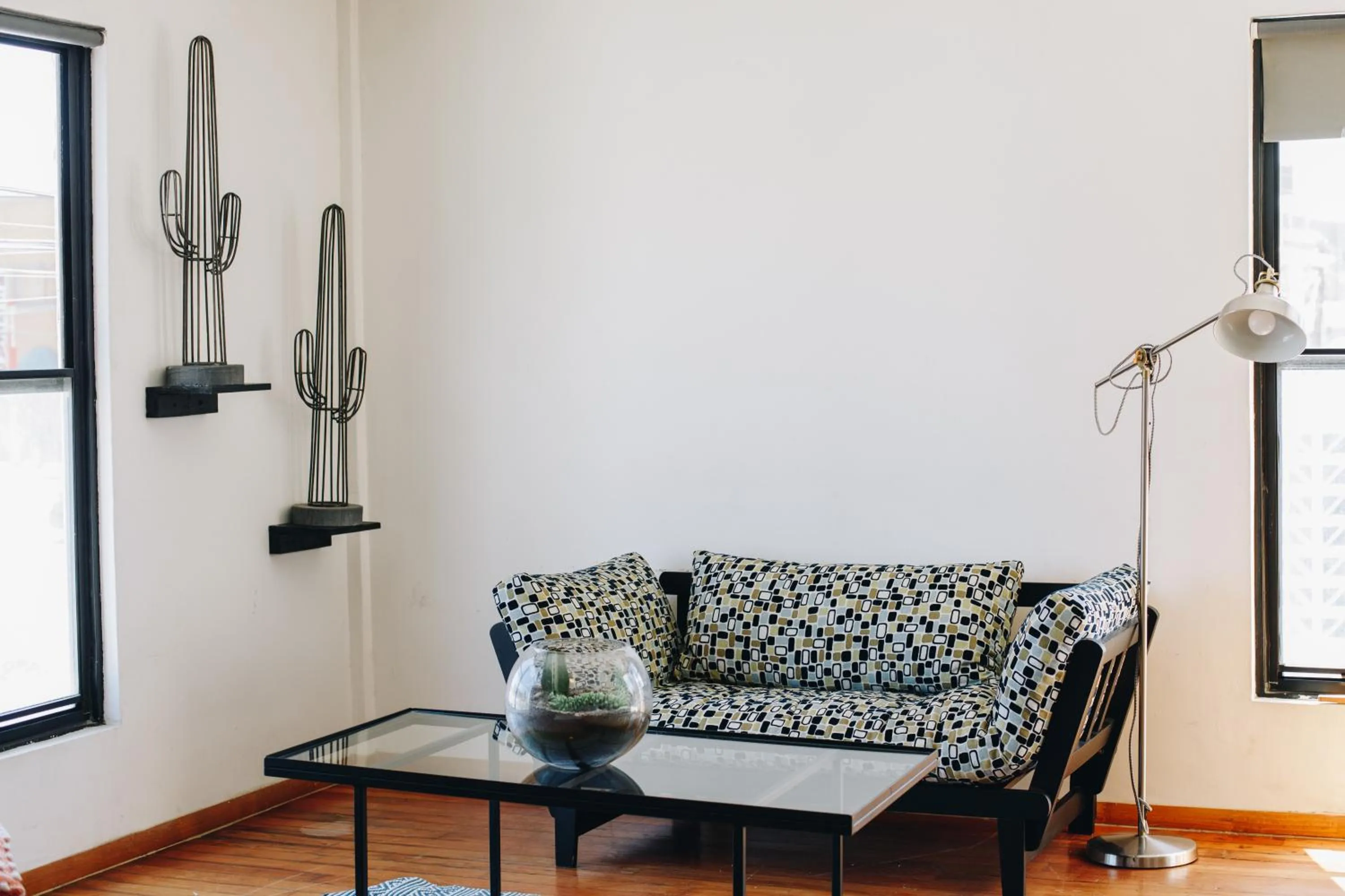Living room in Coyote Lofts-Estacion Federal