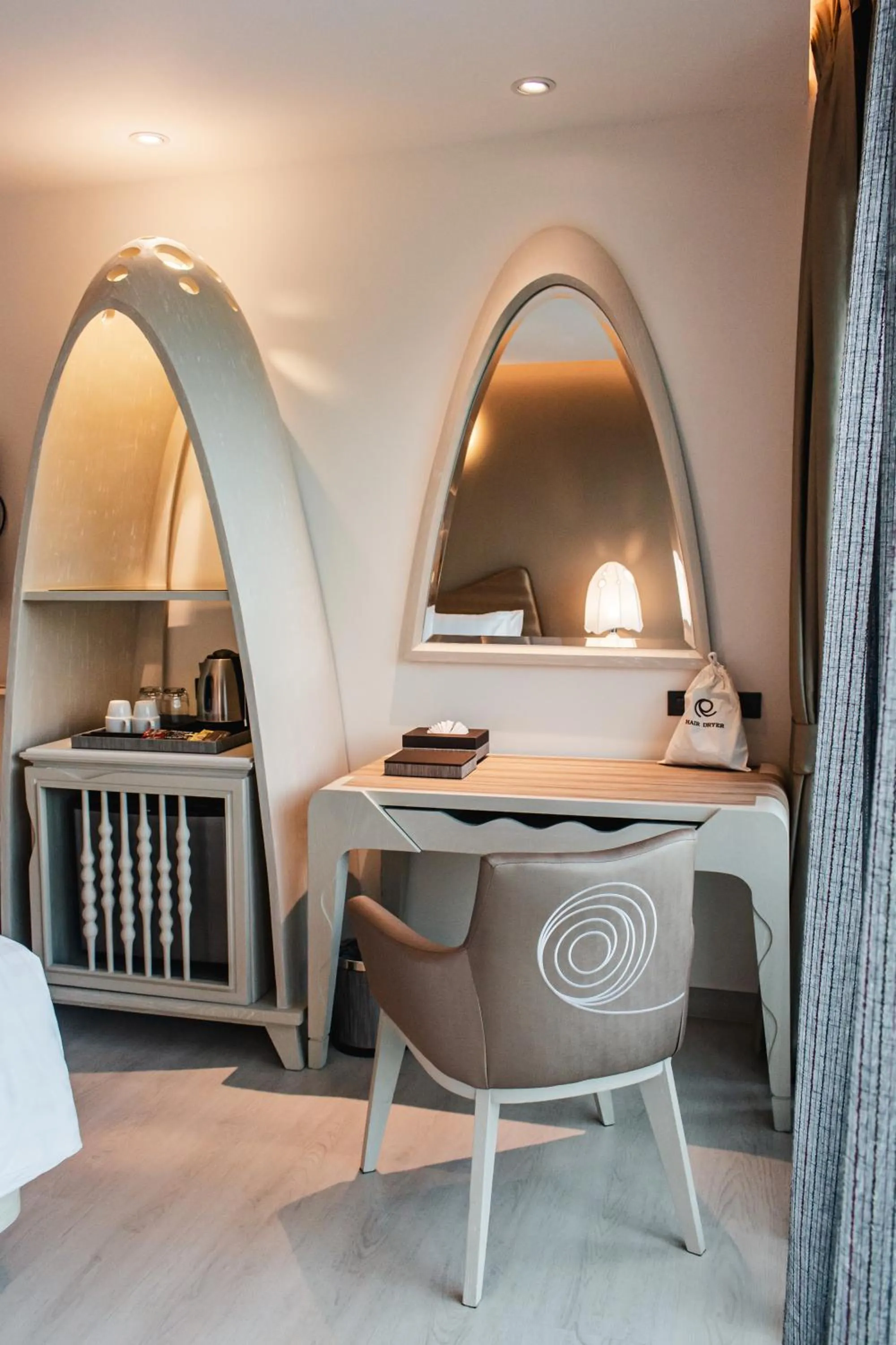 Seating area in Rachabhura Hotel