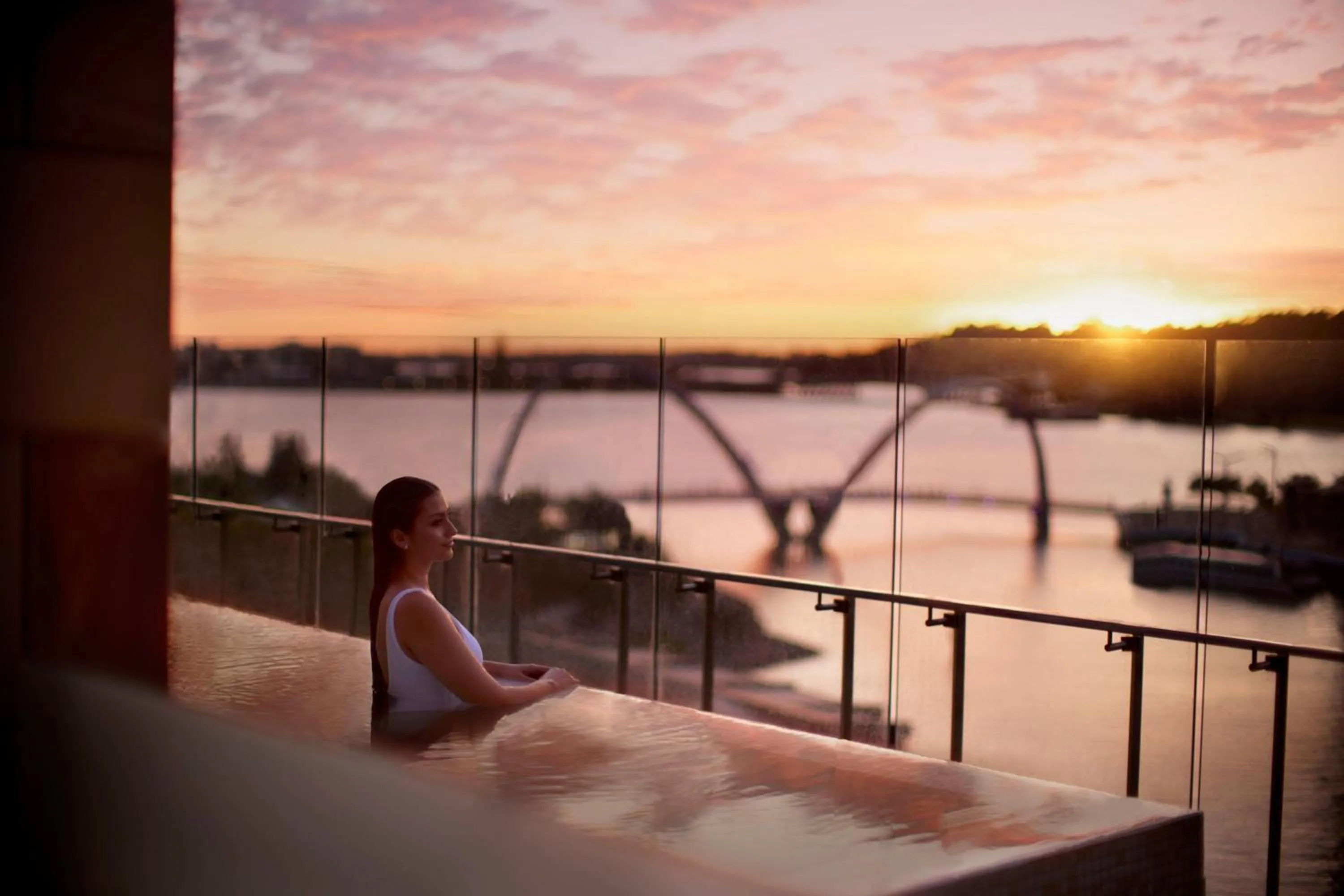 Swimming pool in The Ritz-Carlton, Perth
