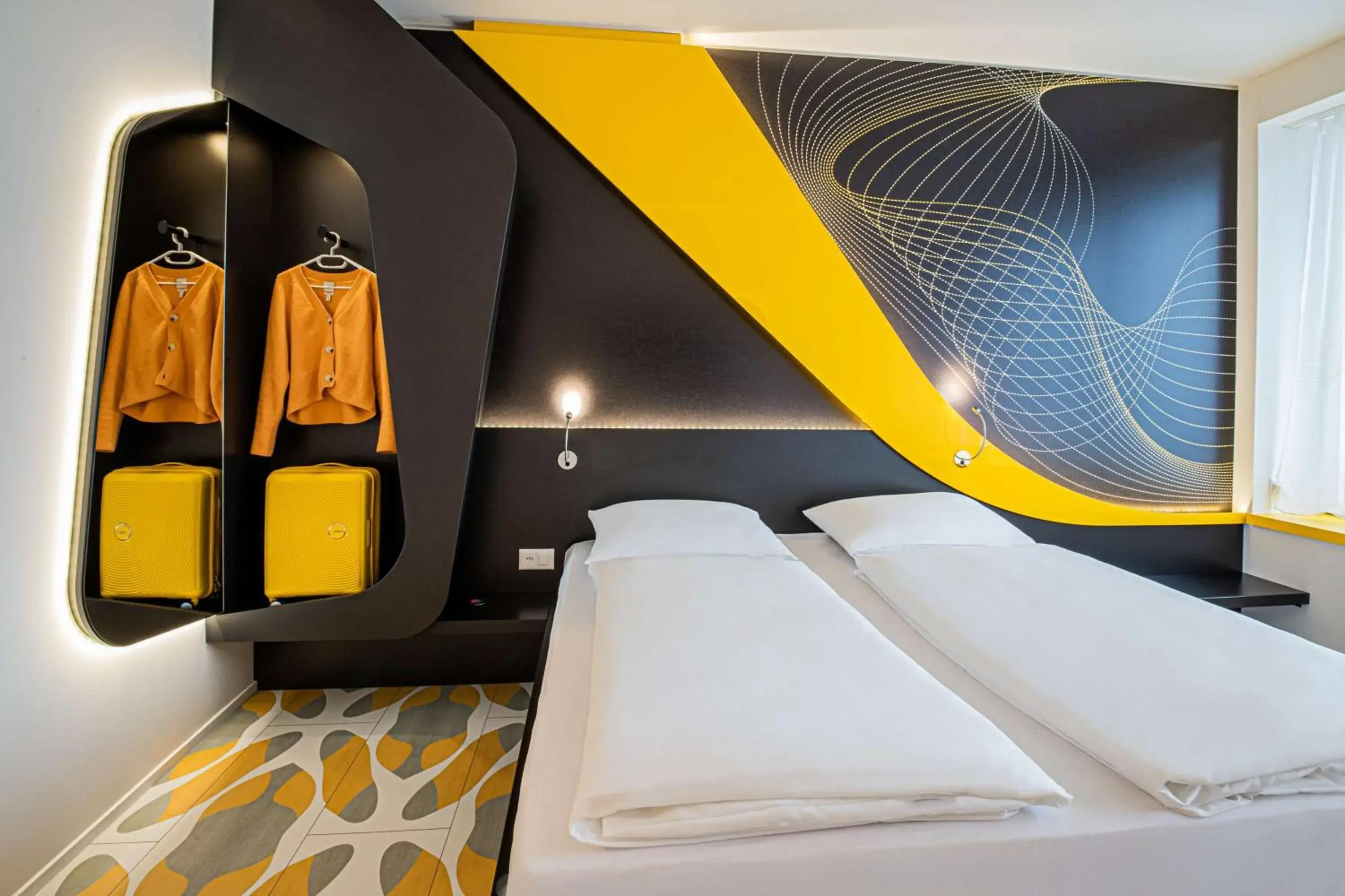Bedroom, Bed in Prize by Radisson, Bern City Bedroom, Bed in Prize by Radisson, Bern City
