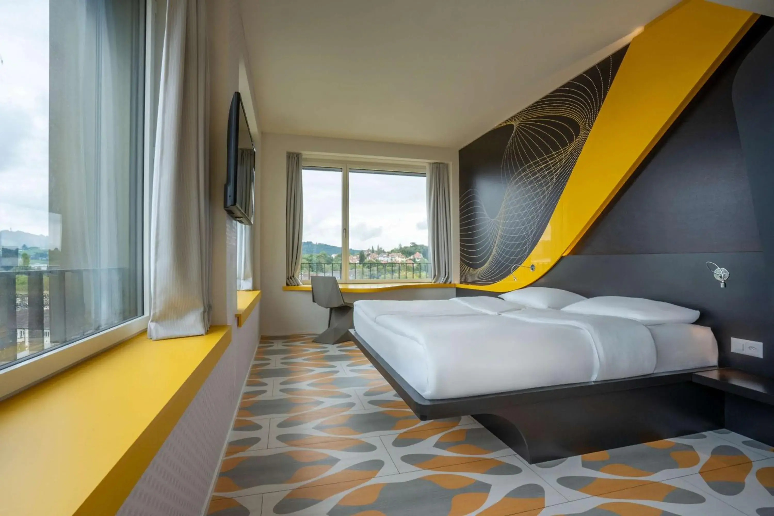 Bedroom, Bed in Prize by Radisson, Bern City Bedroom, Bed in Prize by Radisson, Bern City