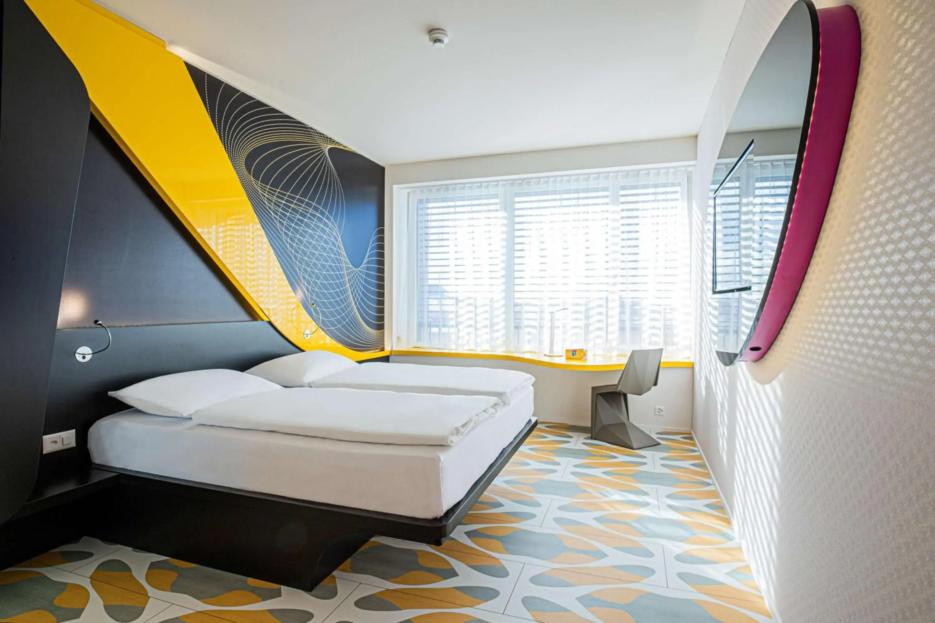 Bedroom, Bed in Prize by Radisson, Bern City Bedroom, Bed in Prize by Radisson, Bern City