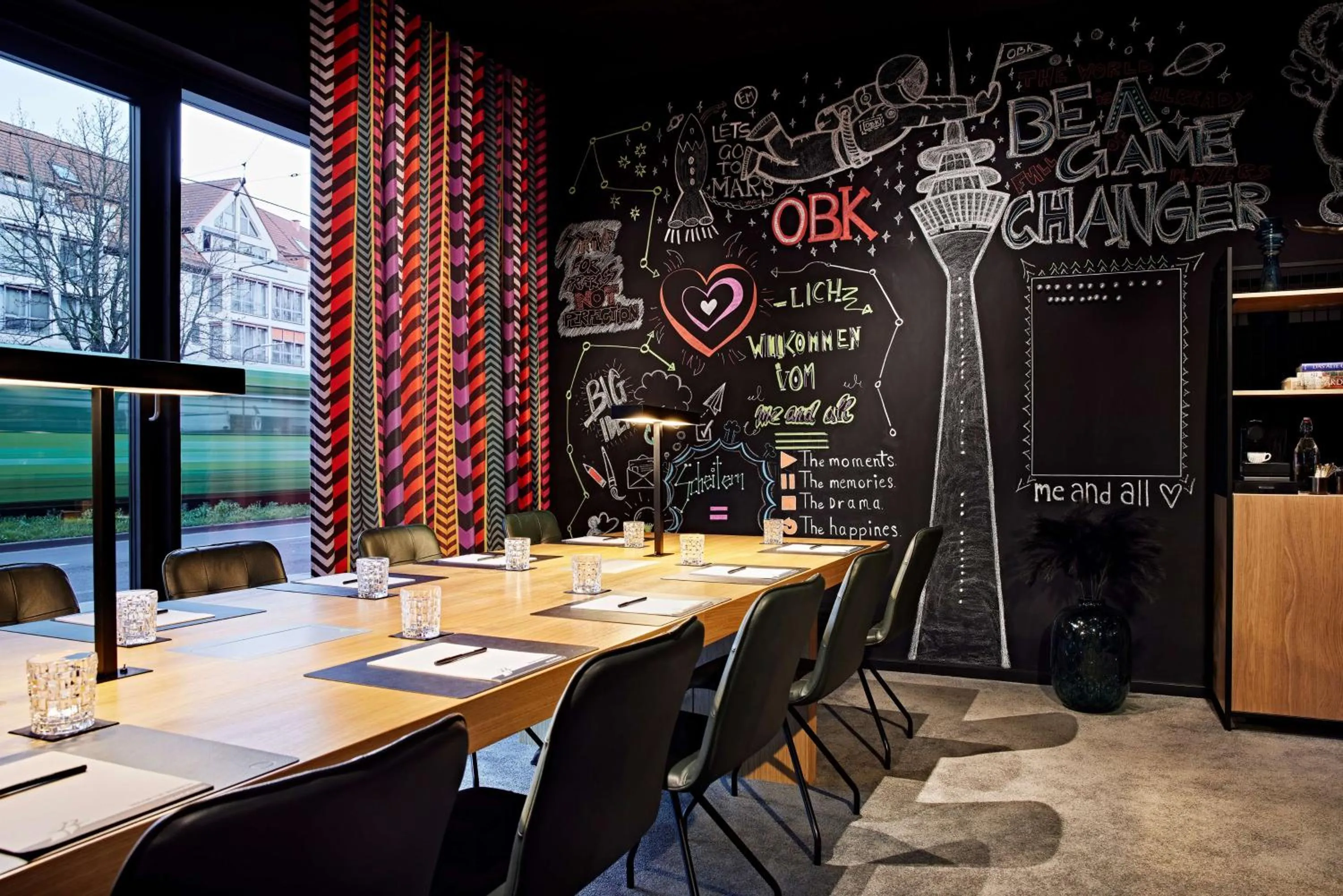 Meeting/conference room in Me and All Hotel Dusseldorf Oberkassel, by Hyatt