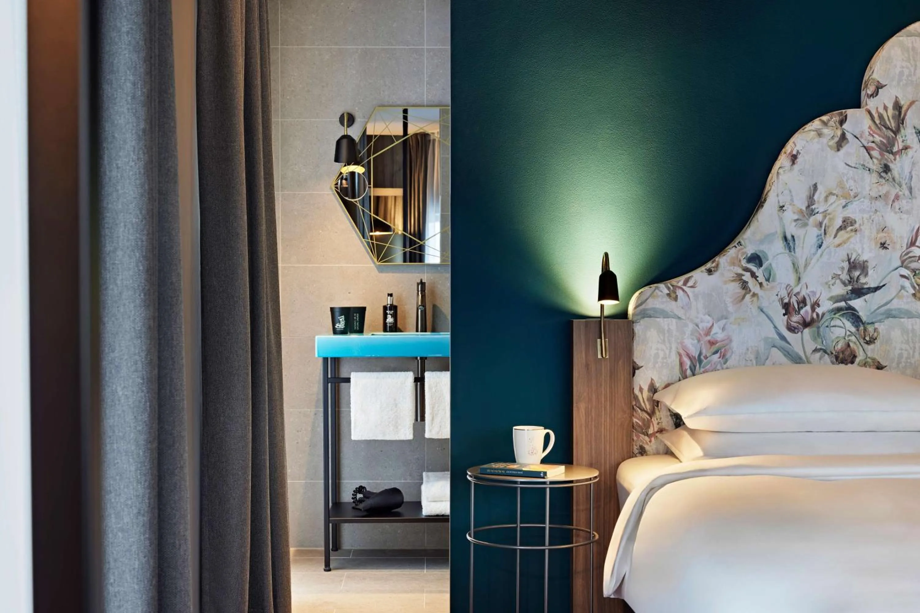 Bedroom, Bed in Me and All Hotel Dusseldorf Oberkassel, by Hyatt