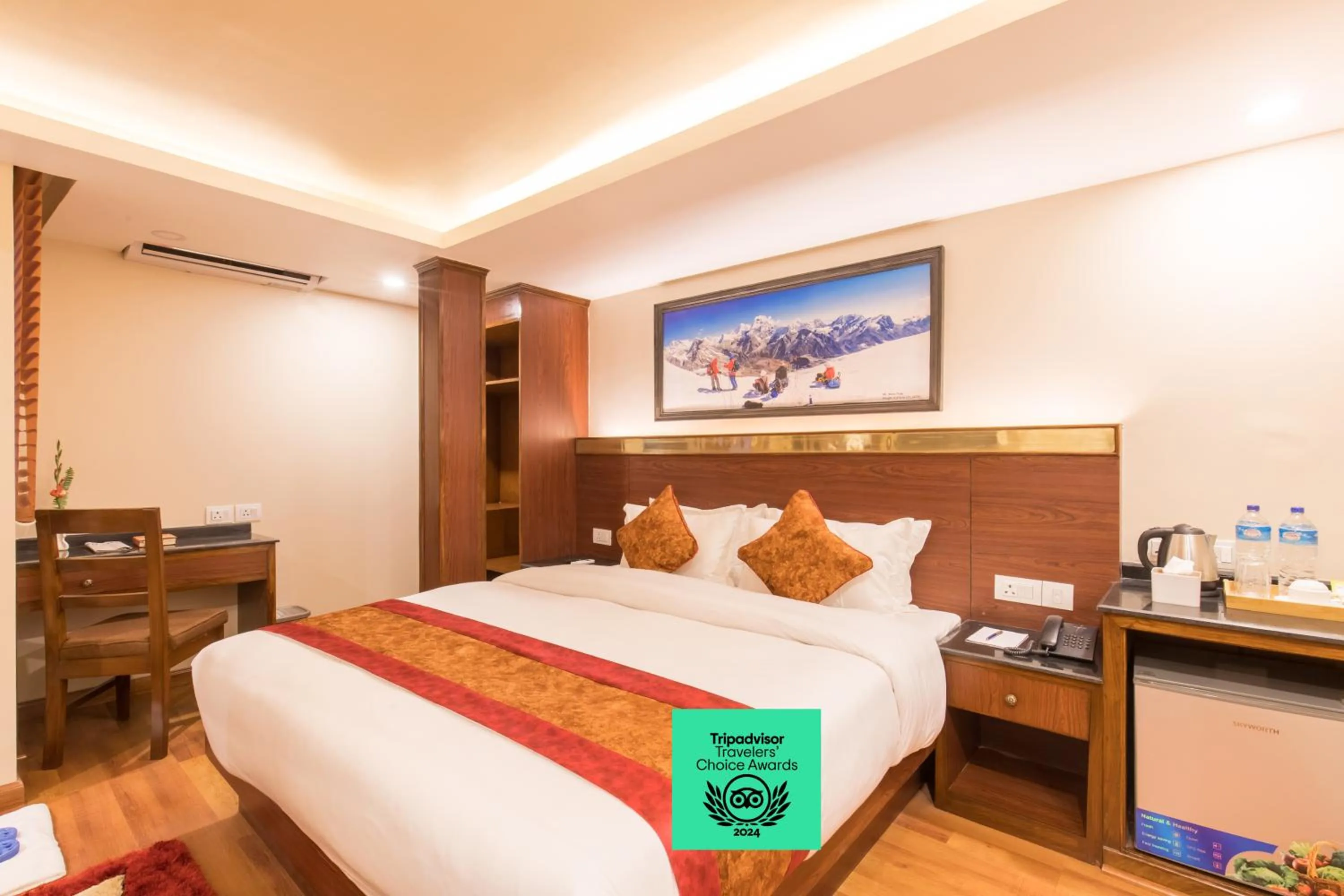Bed in Thamel Boutique Hotel
