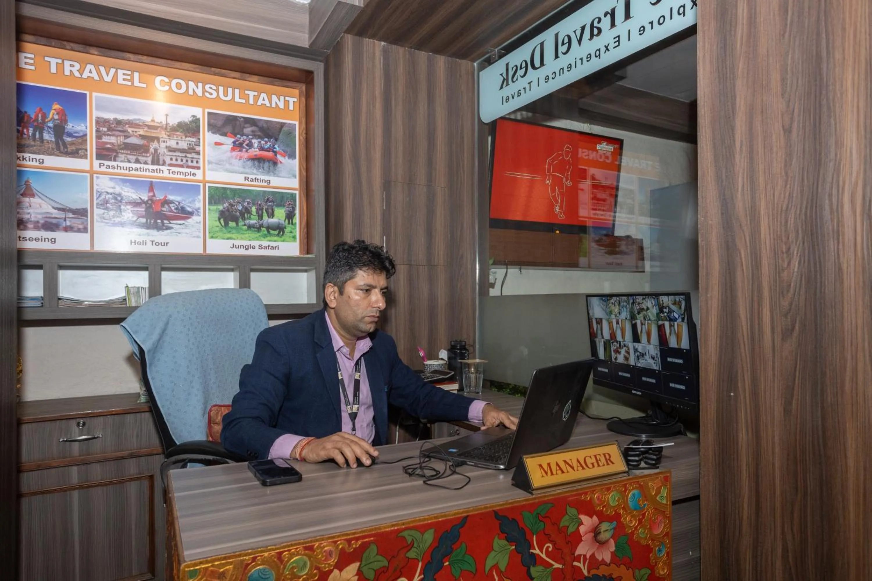 People in Thamel Boutique Hotel