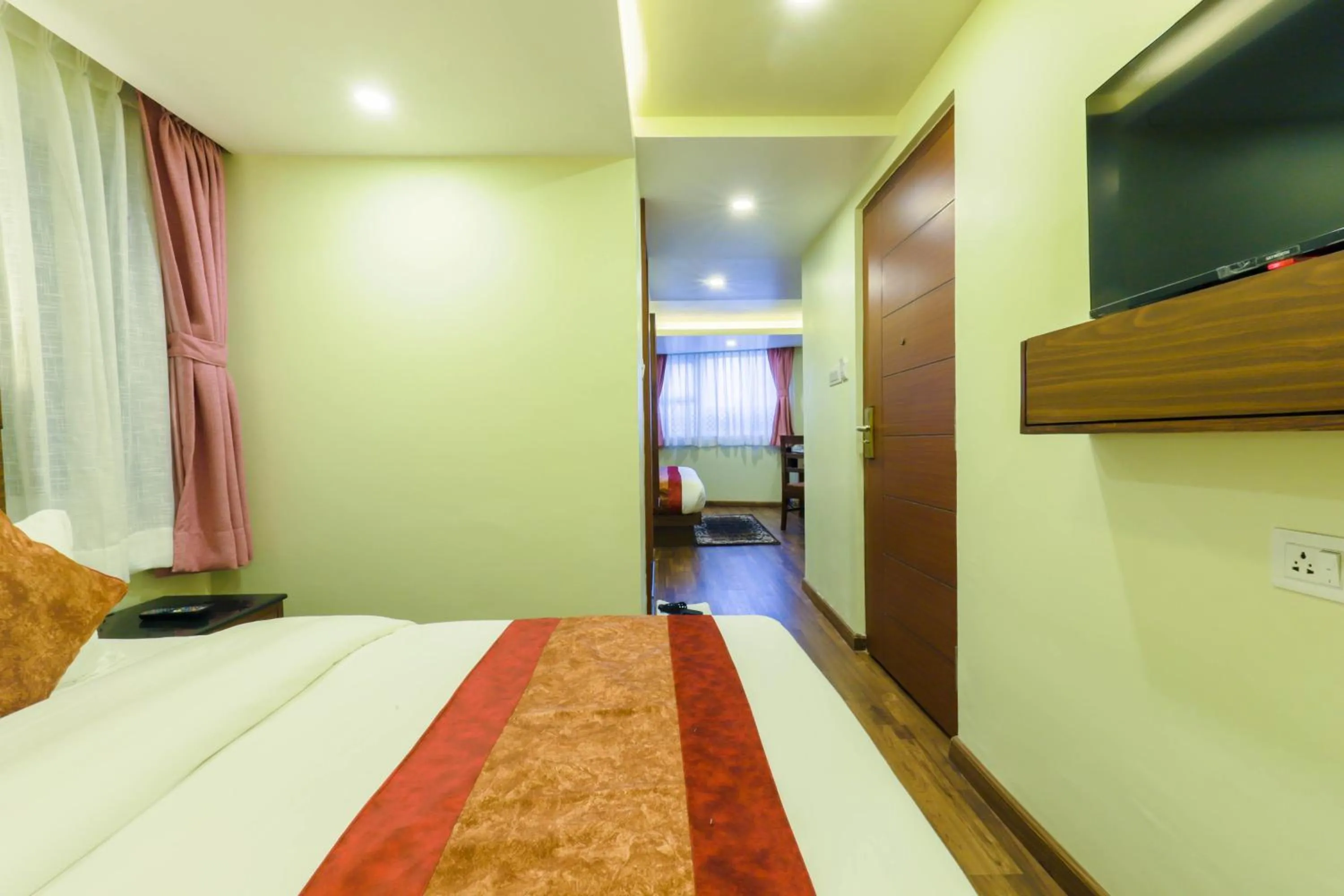 Photo of the whole room, Bed in Thamel Boutique Hotel