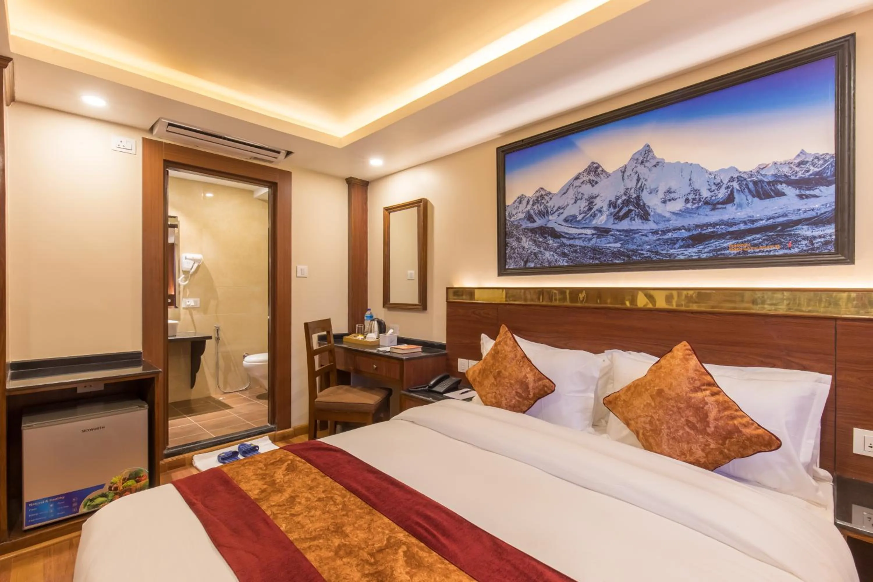 Bed in Thamel Boutique Hotel