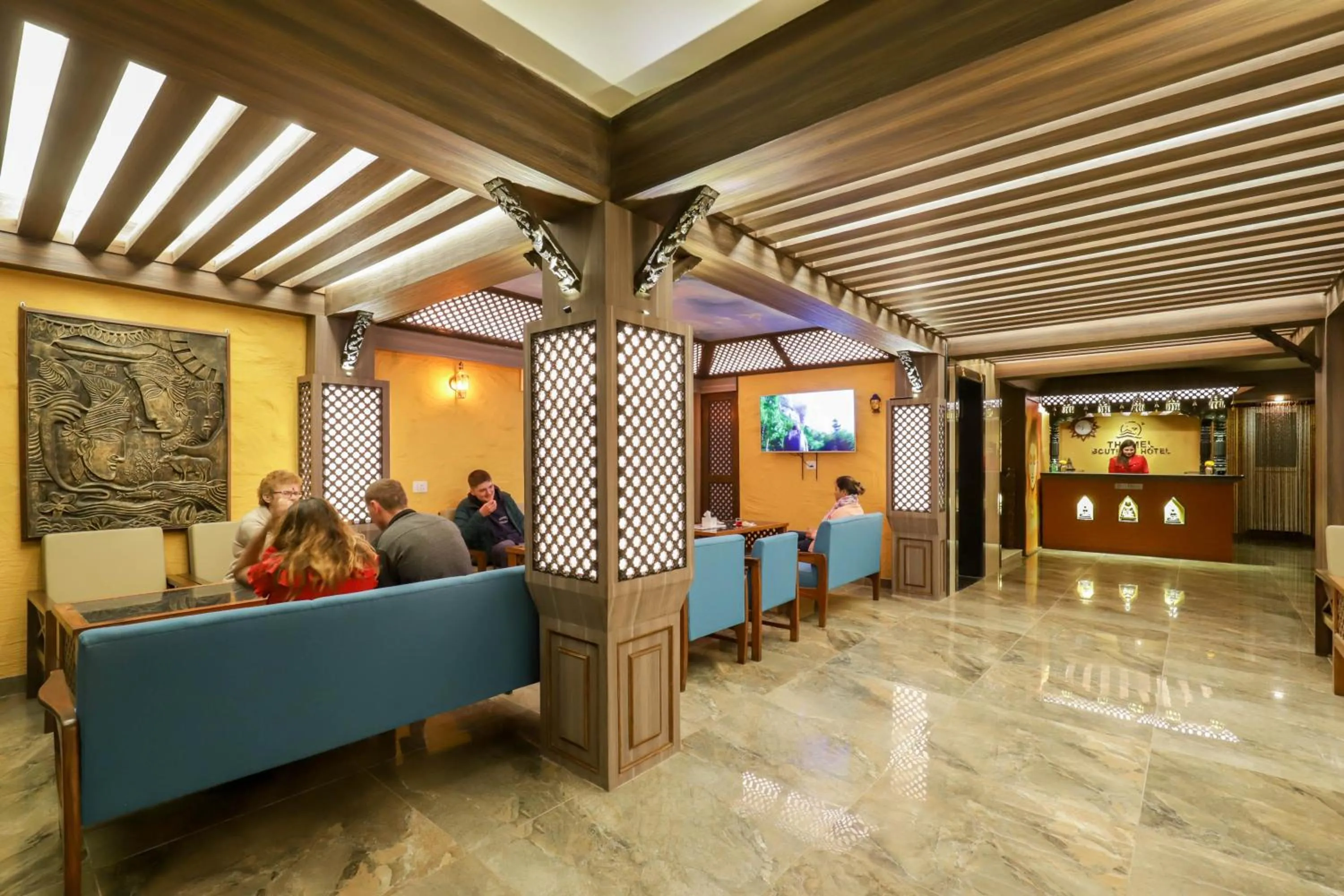 Lobby or reception in Thamel Boutique Hotel