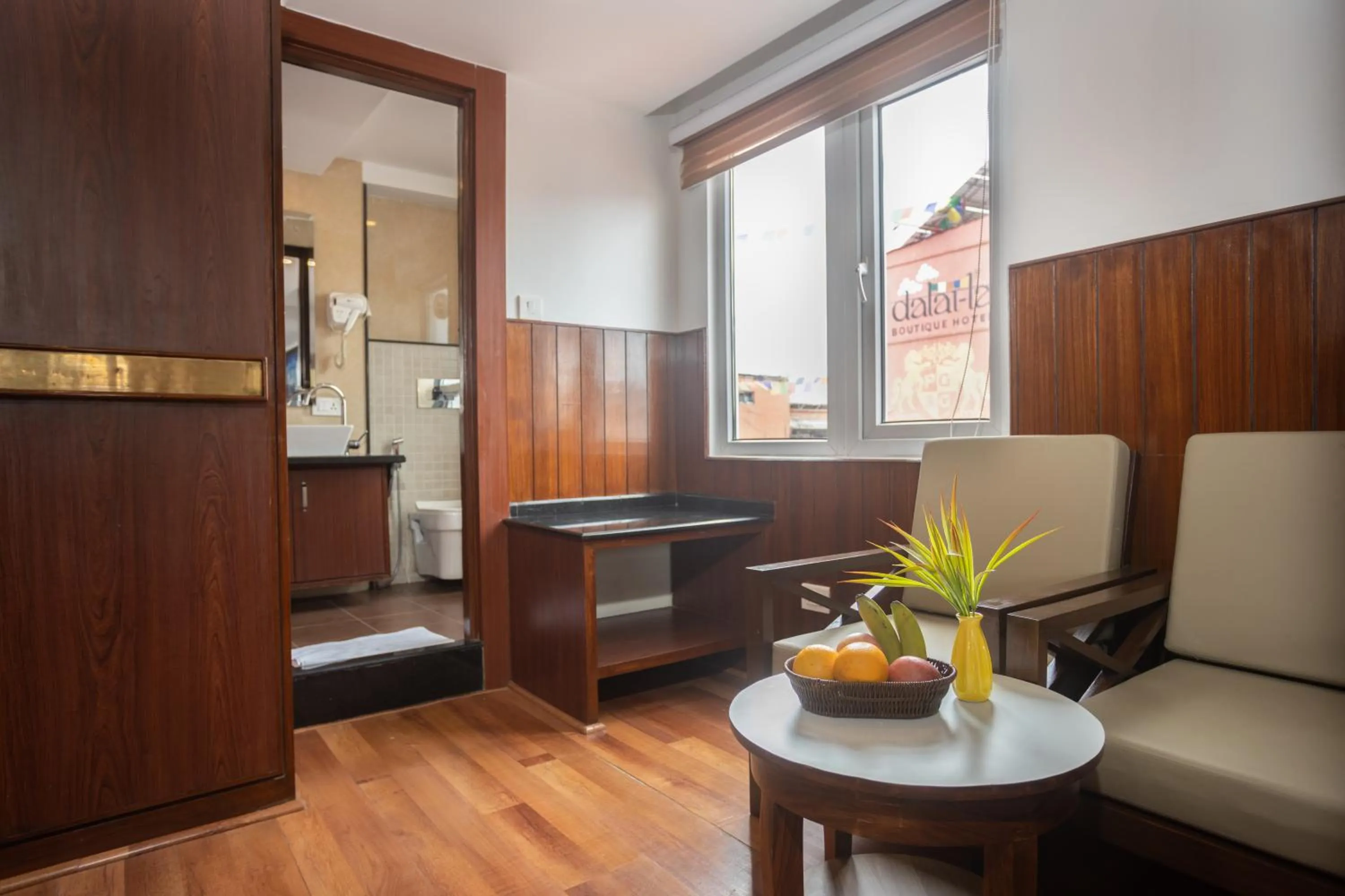 Seating area in Thamel Boutique Hotel