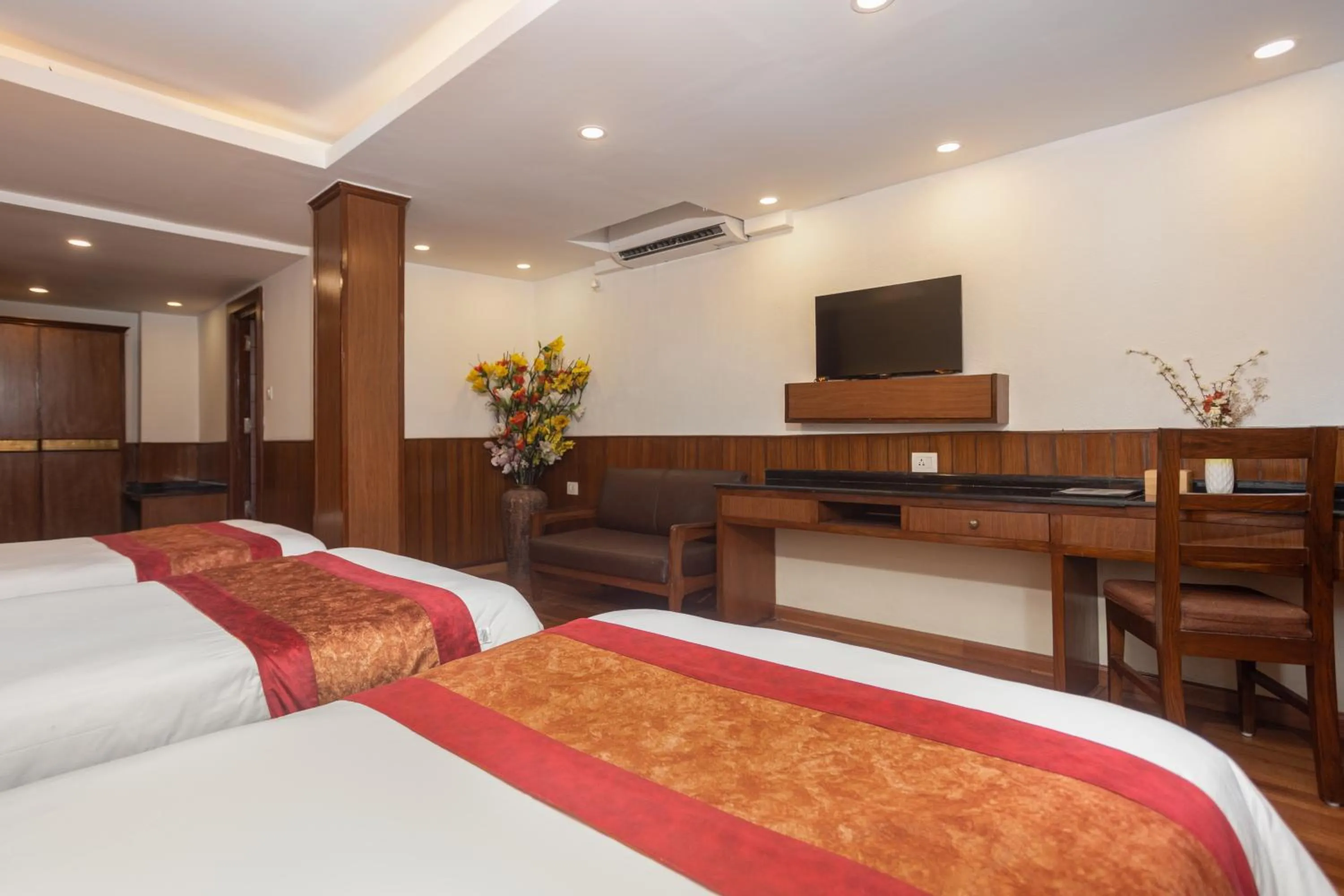 Bed in Thamel Boutique Hotel