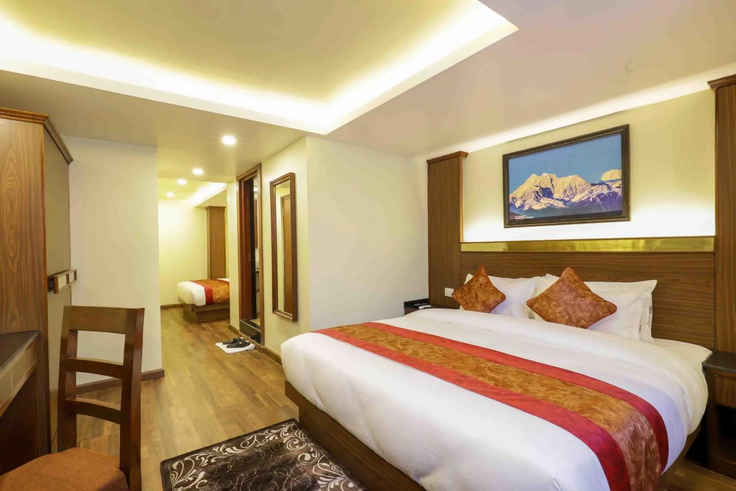 Photo of the whole room, Bed in Thamel Boutique Hotel