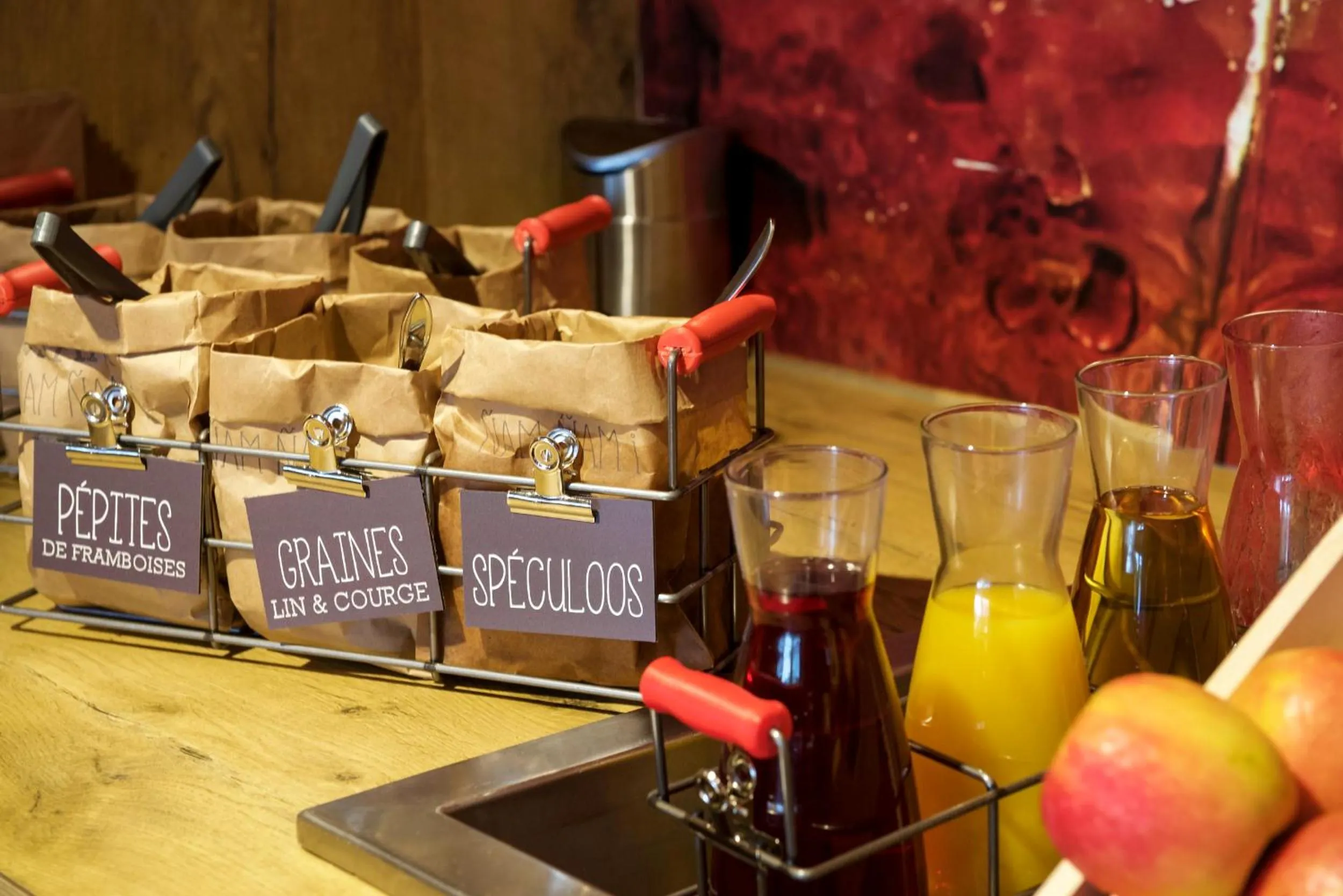 Buffet breakfast in ibis Cannes Mandelieu