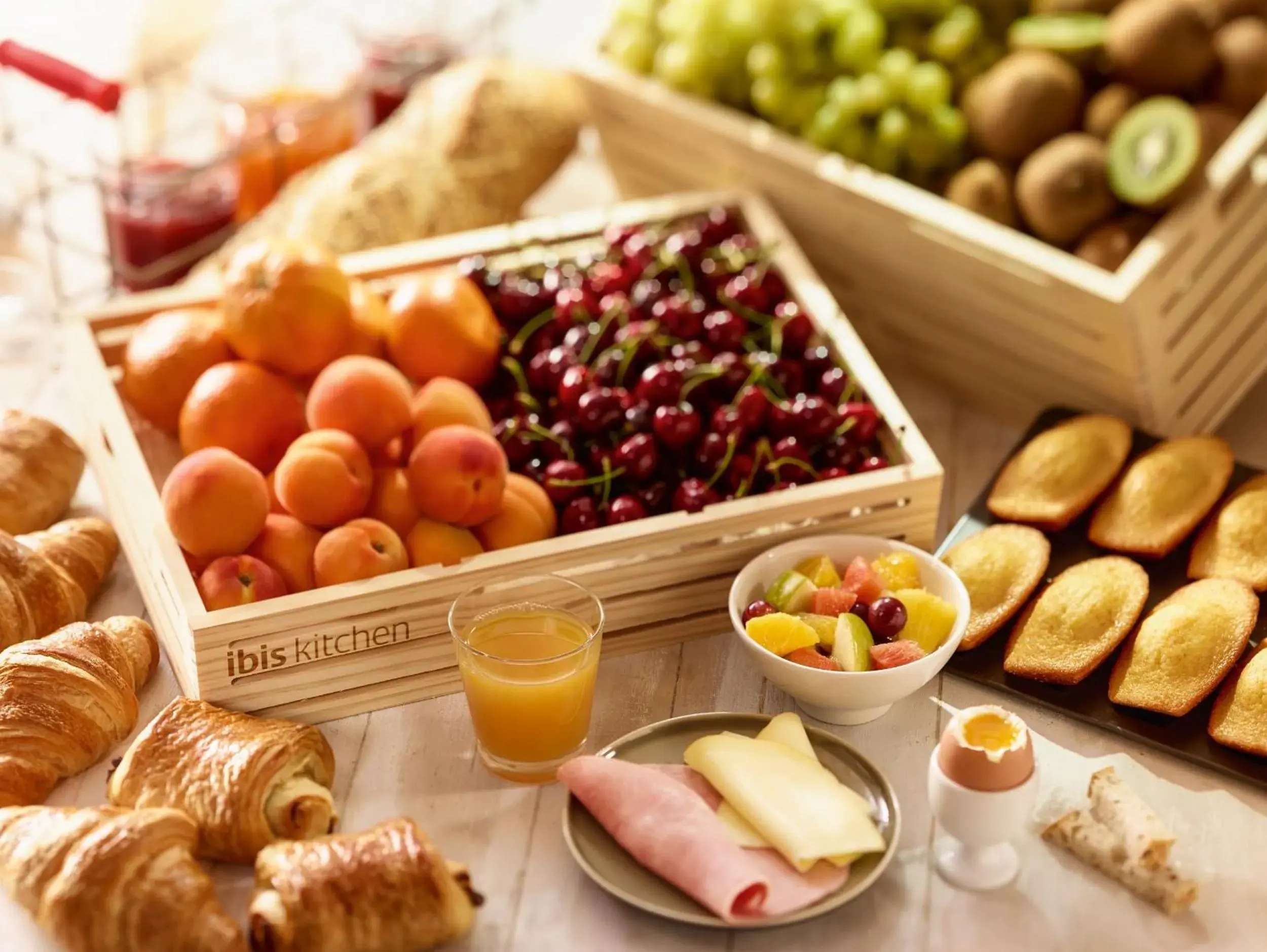 Buffet breakfast in ibis Cannes Mandelieu Buffet breakfast in ibis Cannes Mandelieu