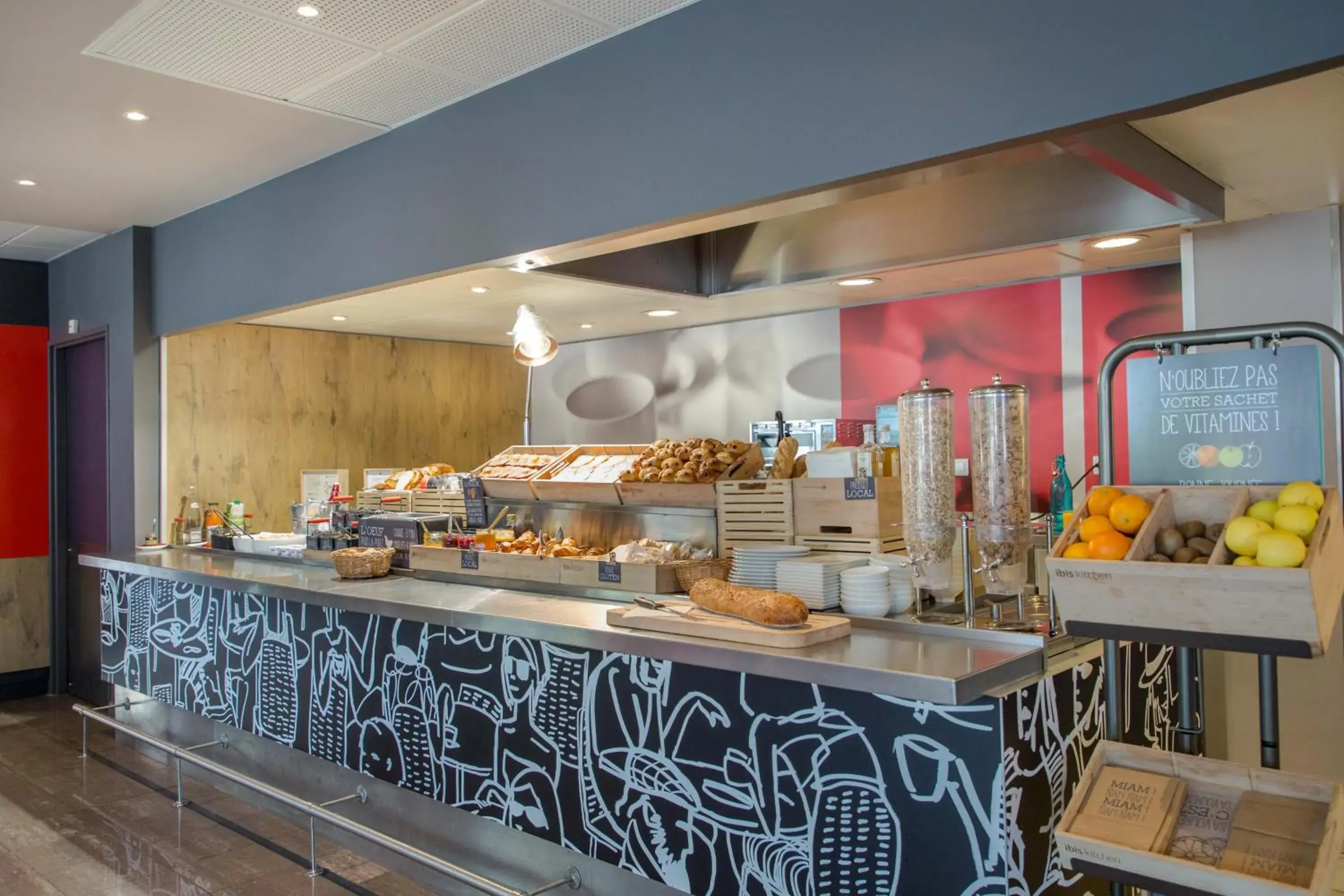 Continental breakfast in ibis Cannes Mandelieu Continental breakfast in ibis Cannes Mandelieu