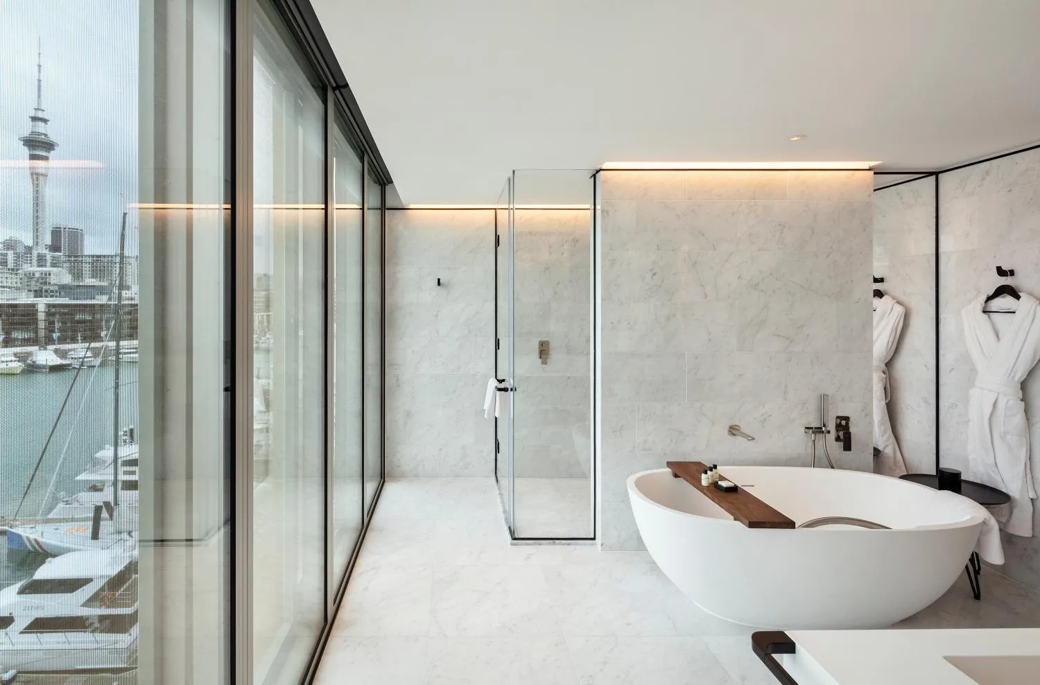 Bathroom in Park Hyatt Auckland