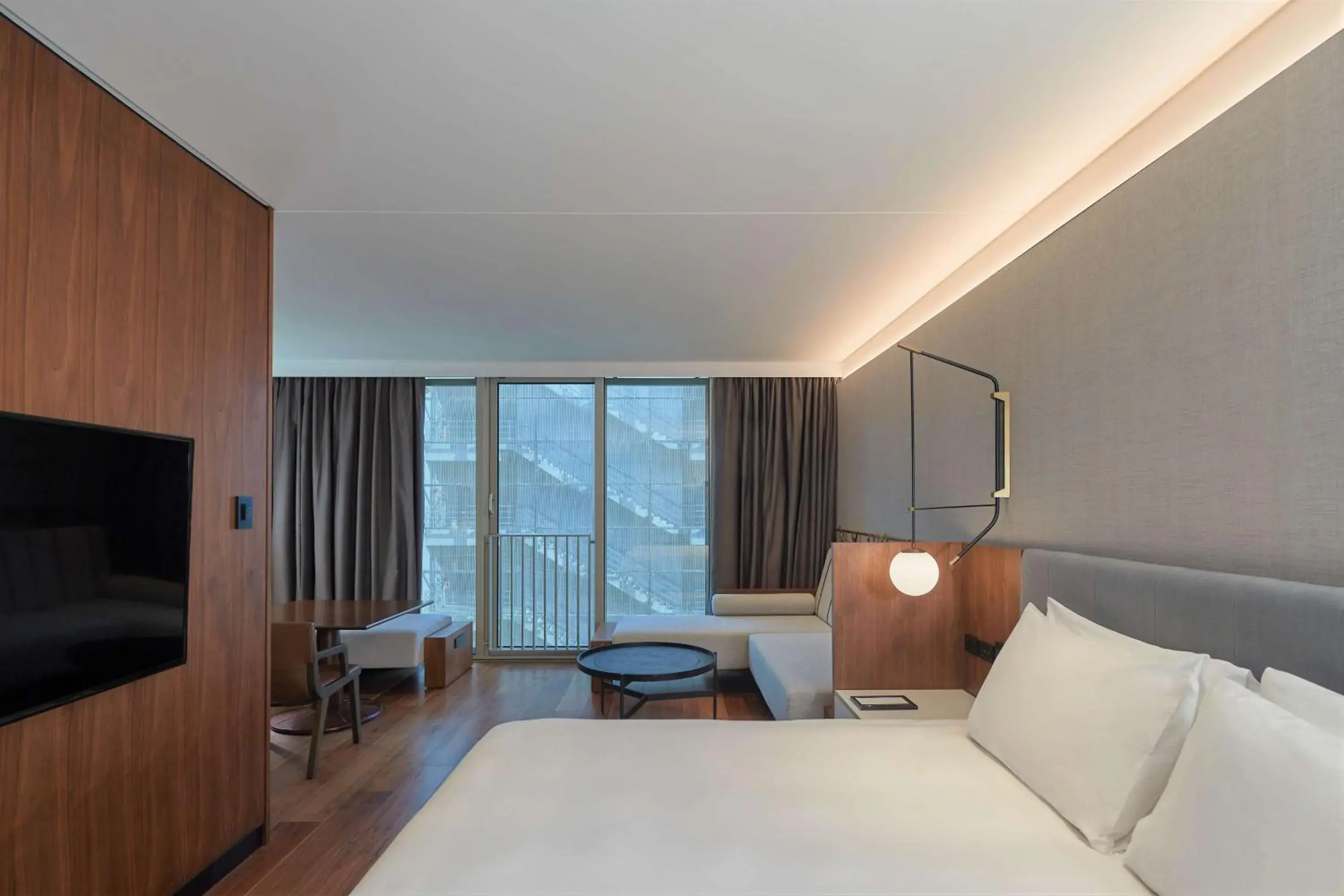 Photo of the whole room, Bed in Park Hyatt Auckland Photo of the whole room, Bed in Park Hyatt Auckland