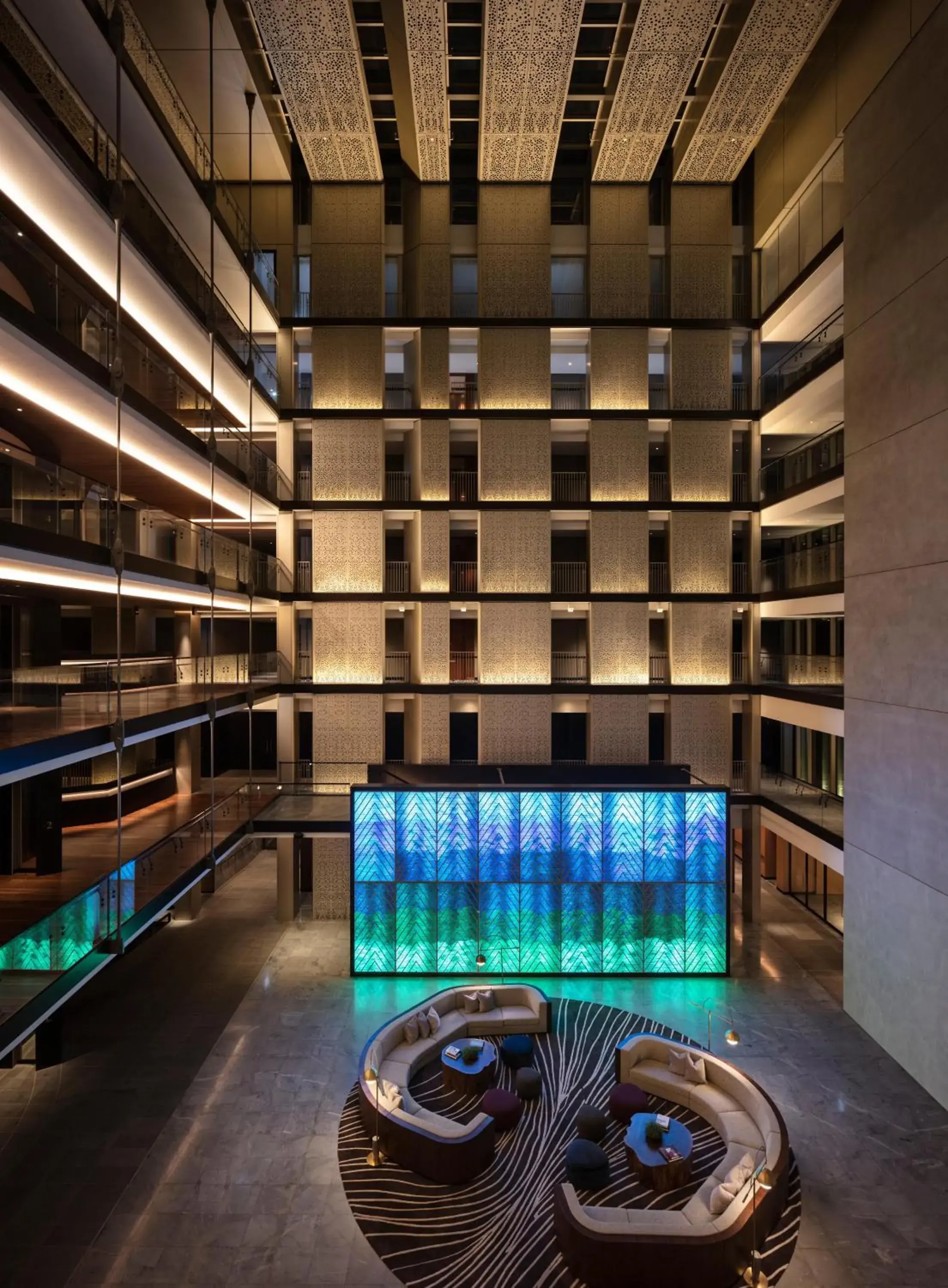 Lobby or reception in Park Hyatt Auckland Lobby or reception in Park Hyatt Auckland