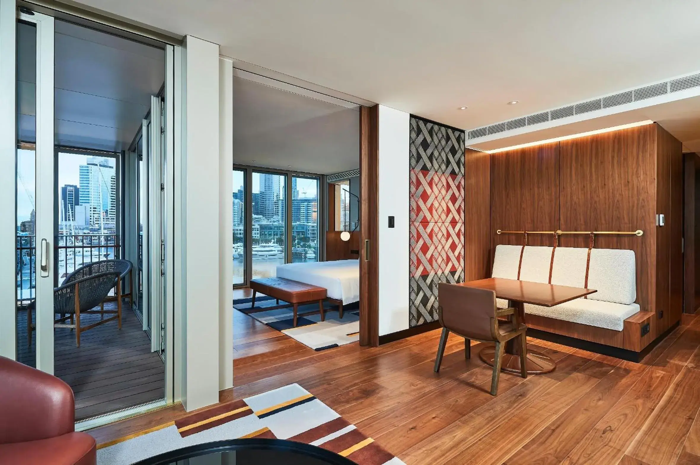Living room, Bed in Park Hyatt Auckland Living room, Bed in Park Hyatt Auckland