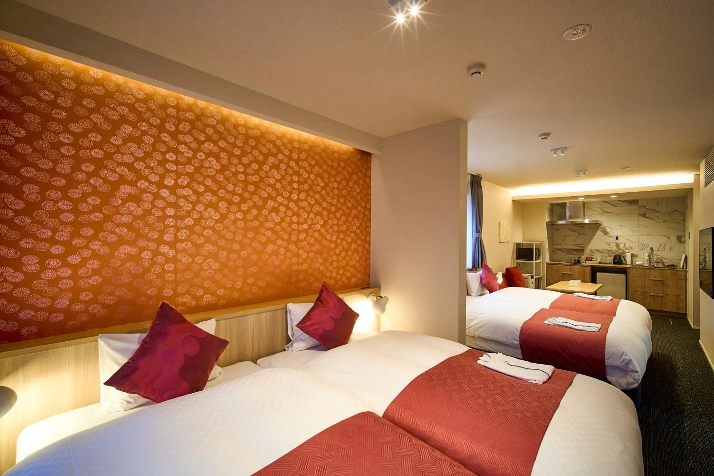 Bed in HOTEL MASTAY jingumichi